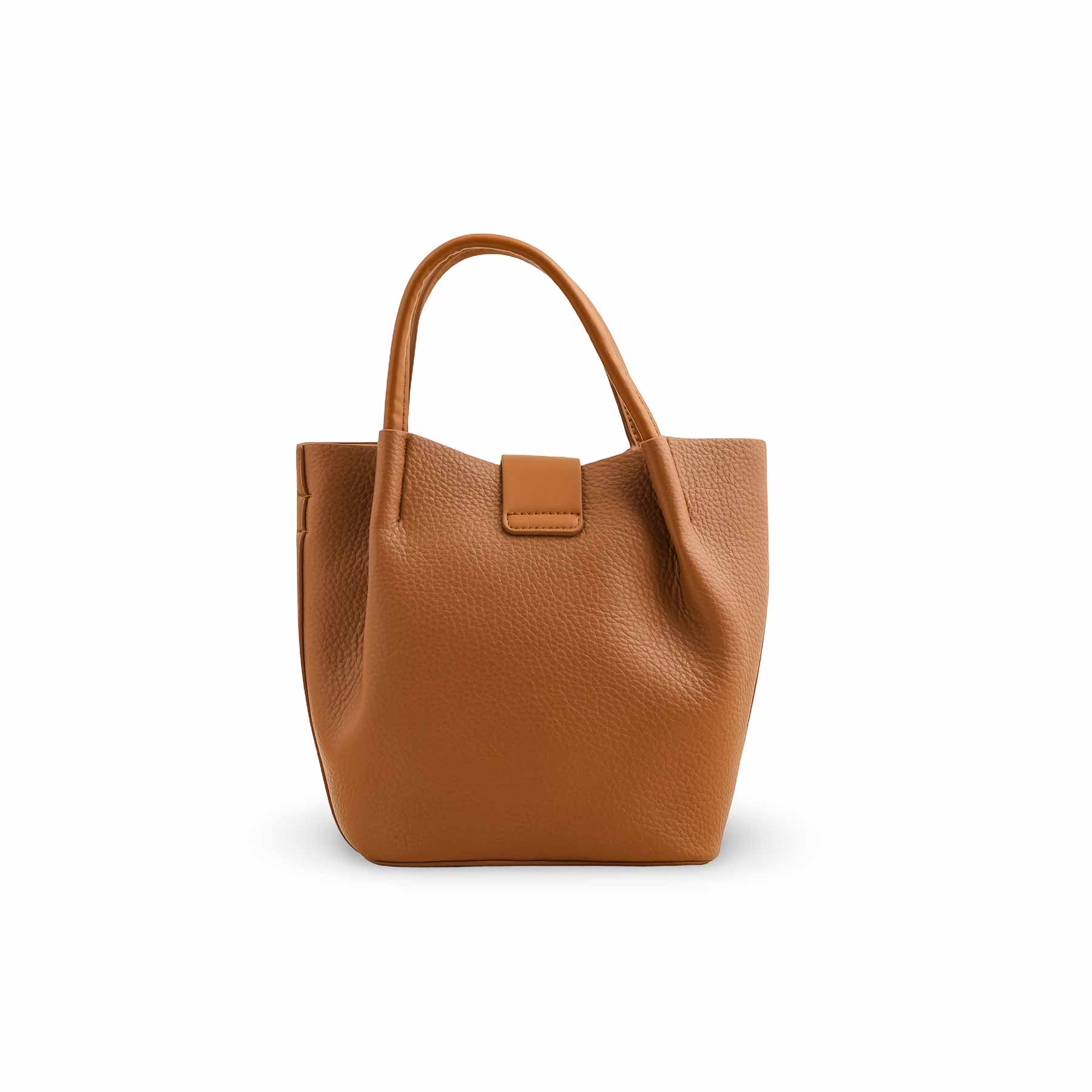 Khaki Formal Hand Bag P36355 - Image 4