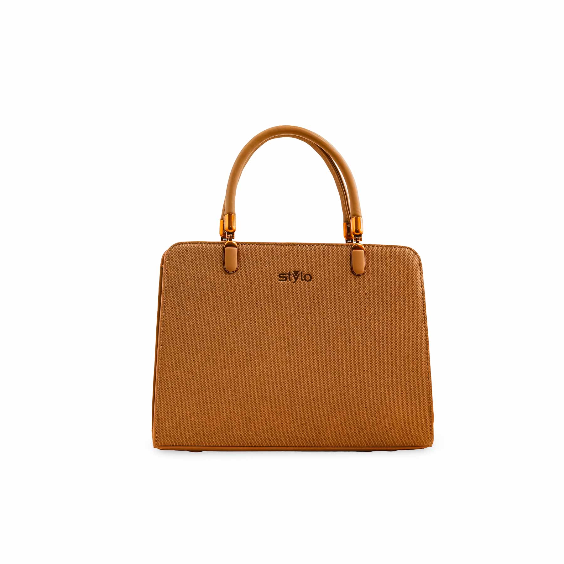 Khaki Formal Hand Bag P36380 - Image 2