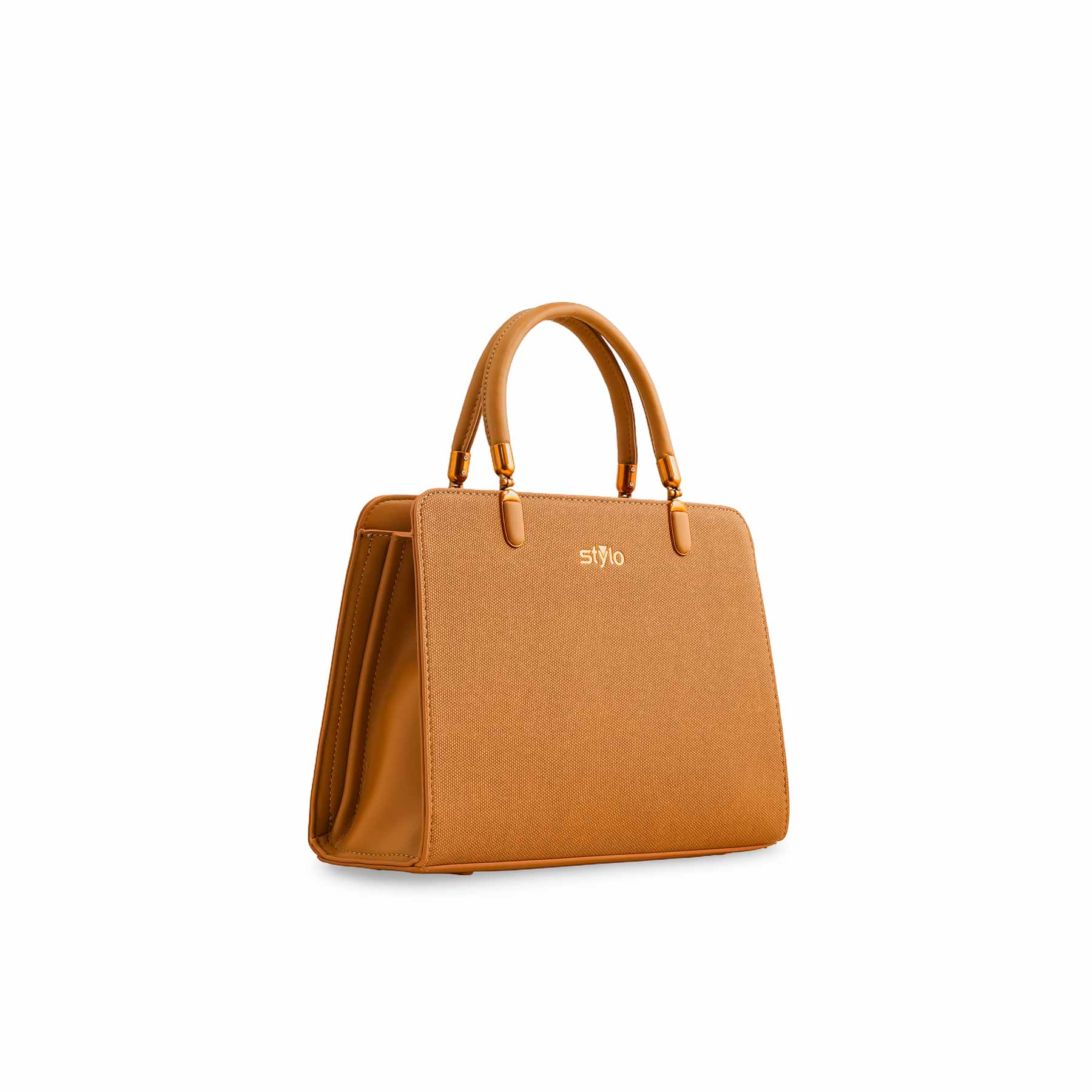 Khaki Formal Hand Bag P36380 - Image 3