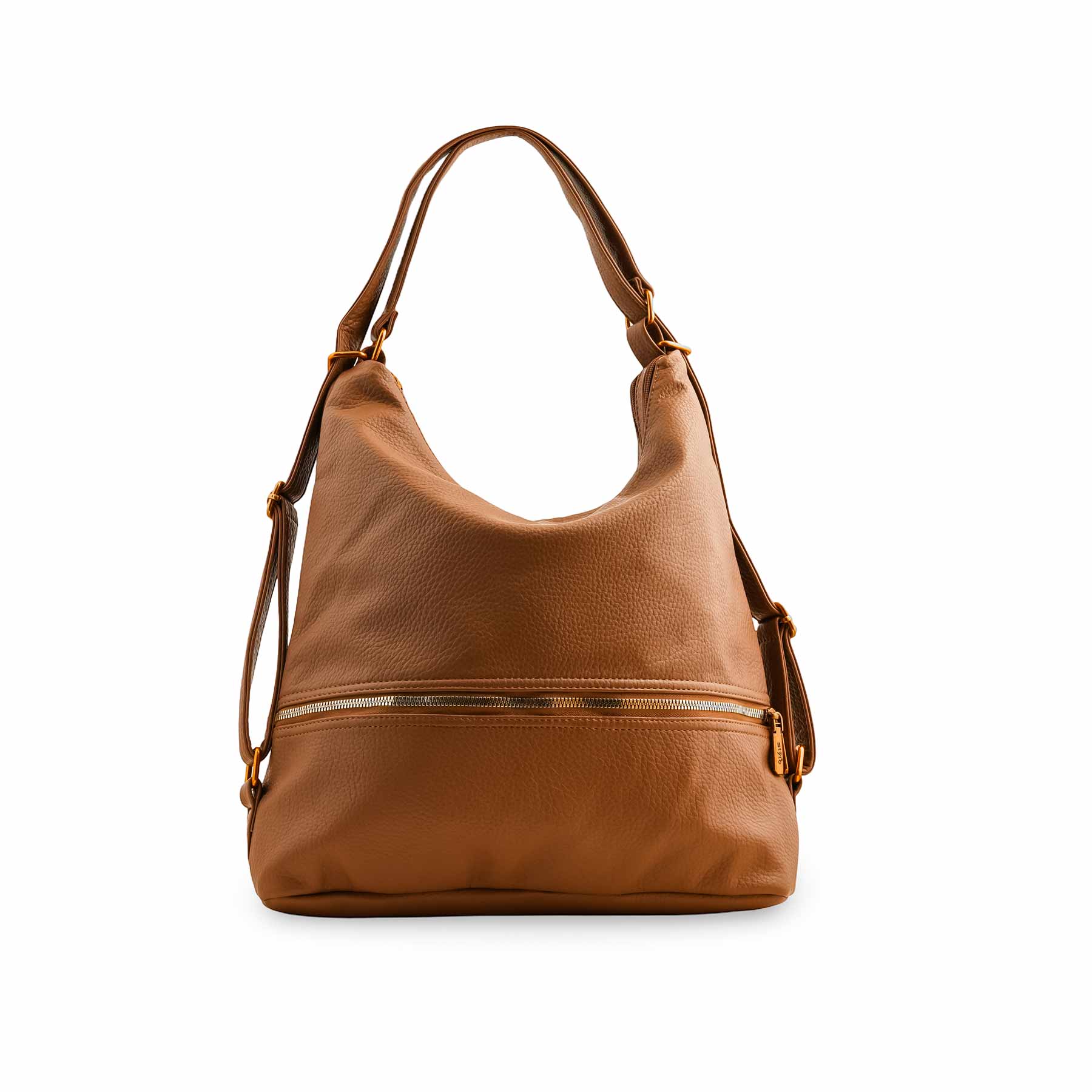 Khaki Formal Shoulder Bag For Women P36356 - Image 4
