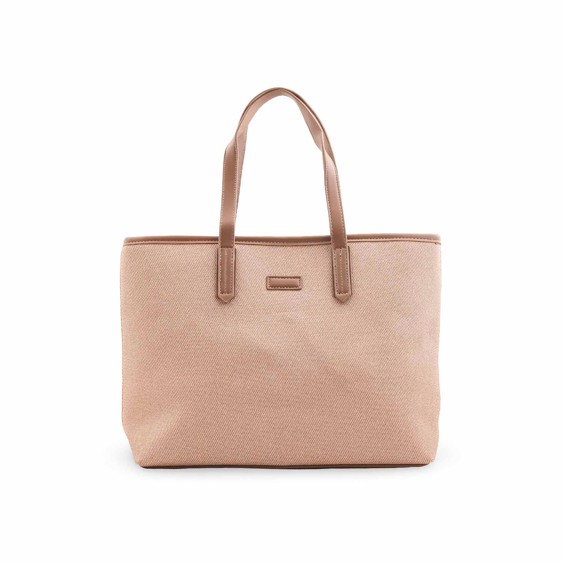 Khaki Formal Shoulder Bag For Women P36474 - Image 2