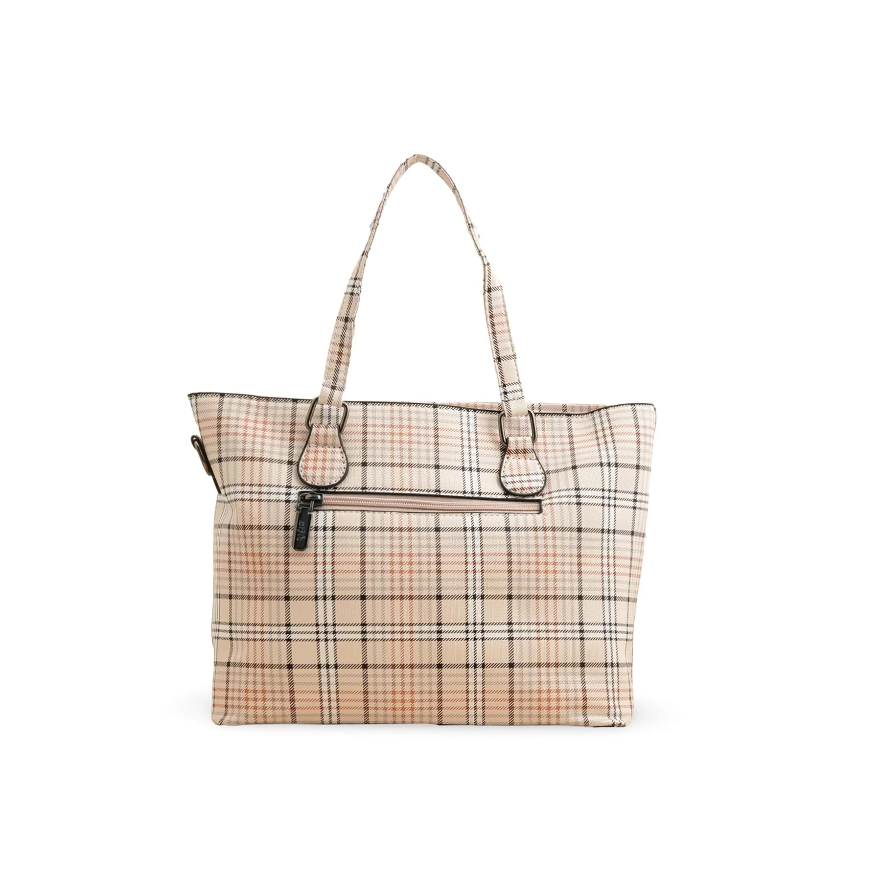 Khaki Formal Shoulder Bag P36179 - Image 4