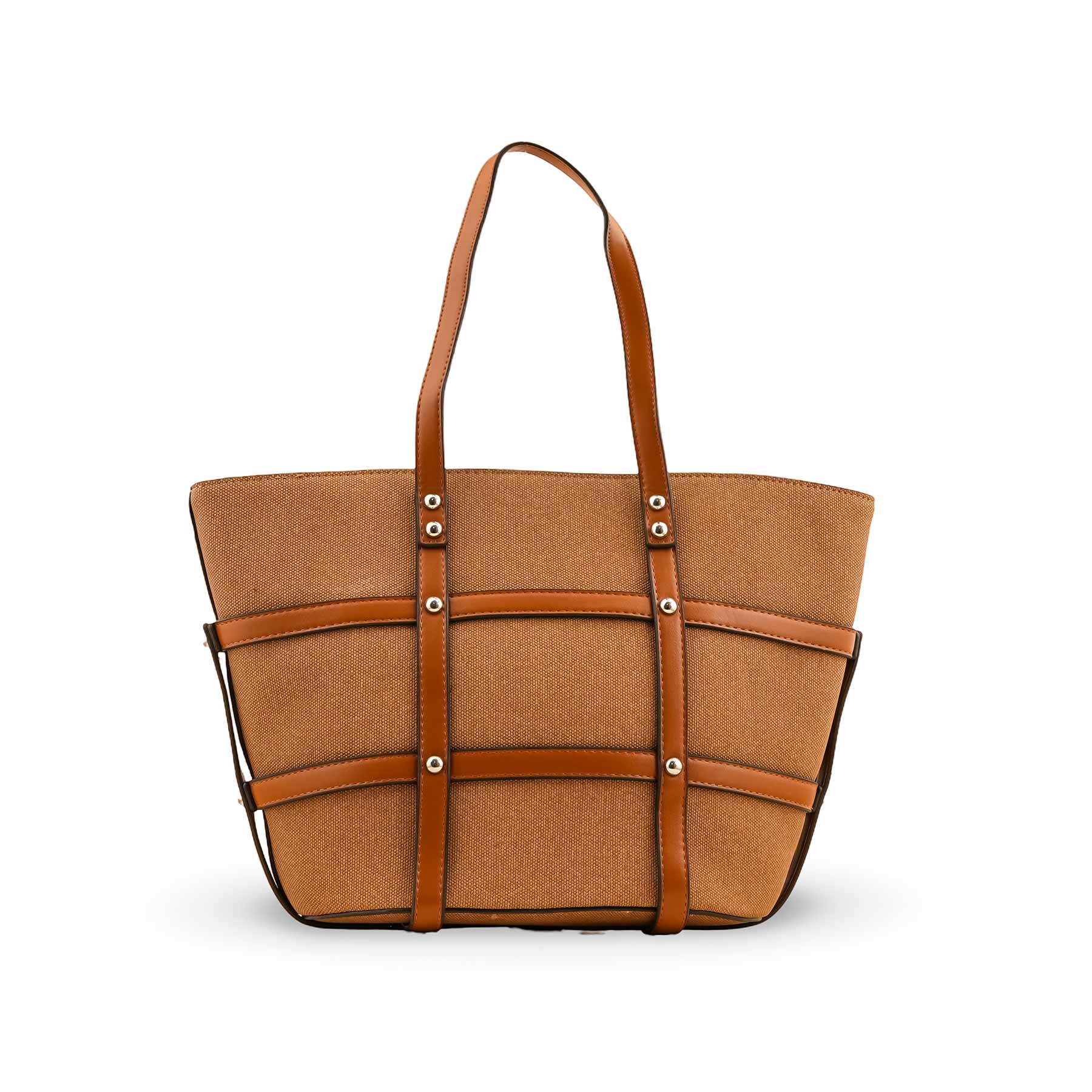 Khaki Formal Shoulder Bag P36306 - Image 4
