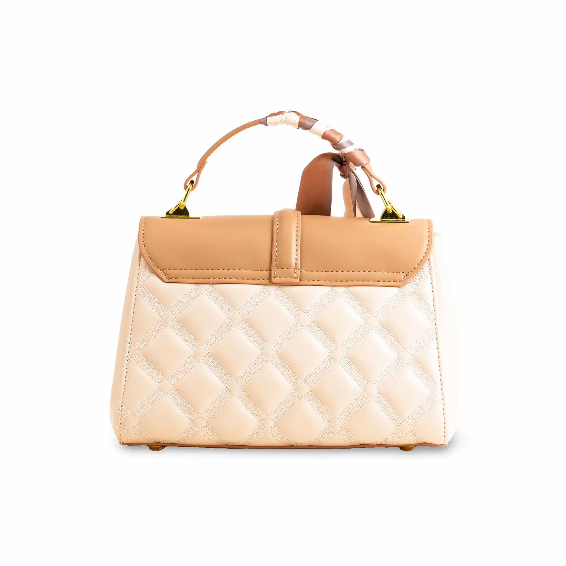 Khaki Formal Shoulder Bag P36340 - Image 3
