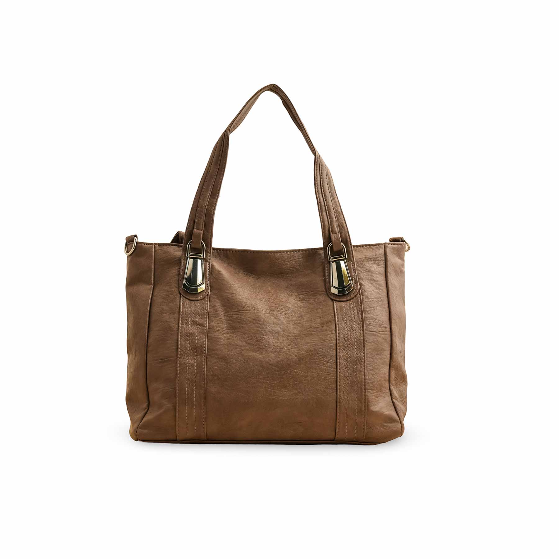 Khaki Formal Shoulder Bag P36345 - Image 2