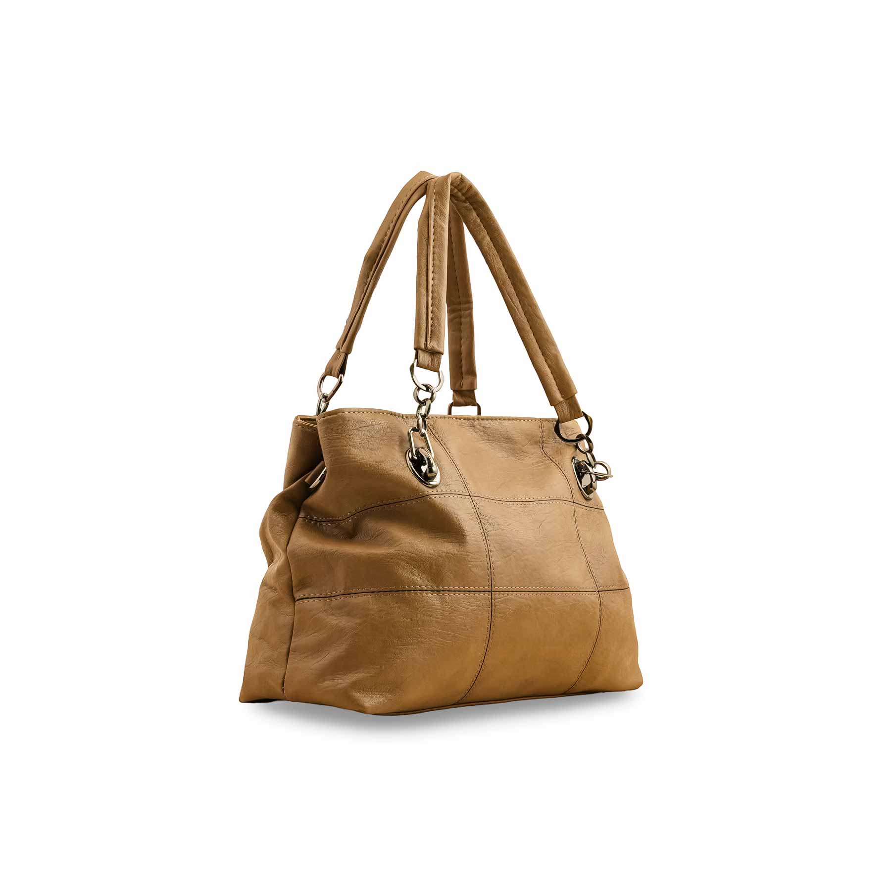 Khaki Formal Shoulder Bag P36347 - Image 2