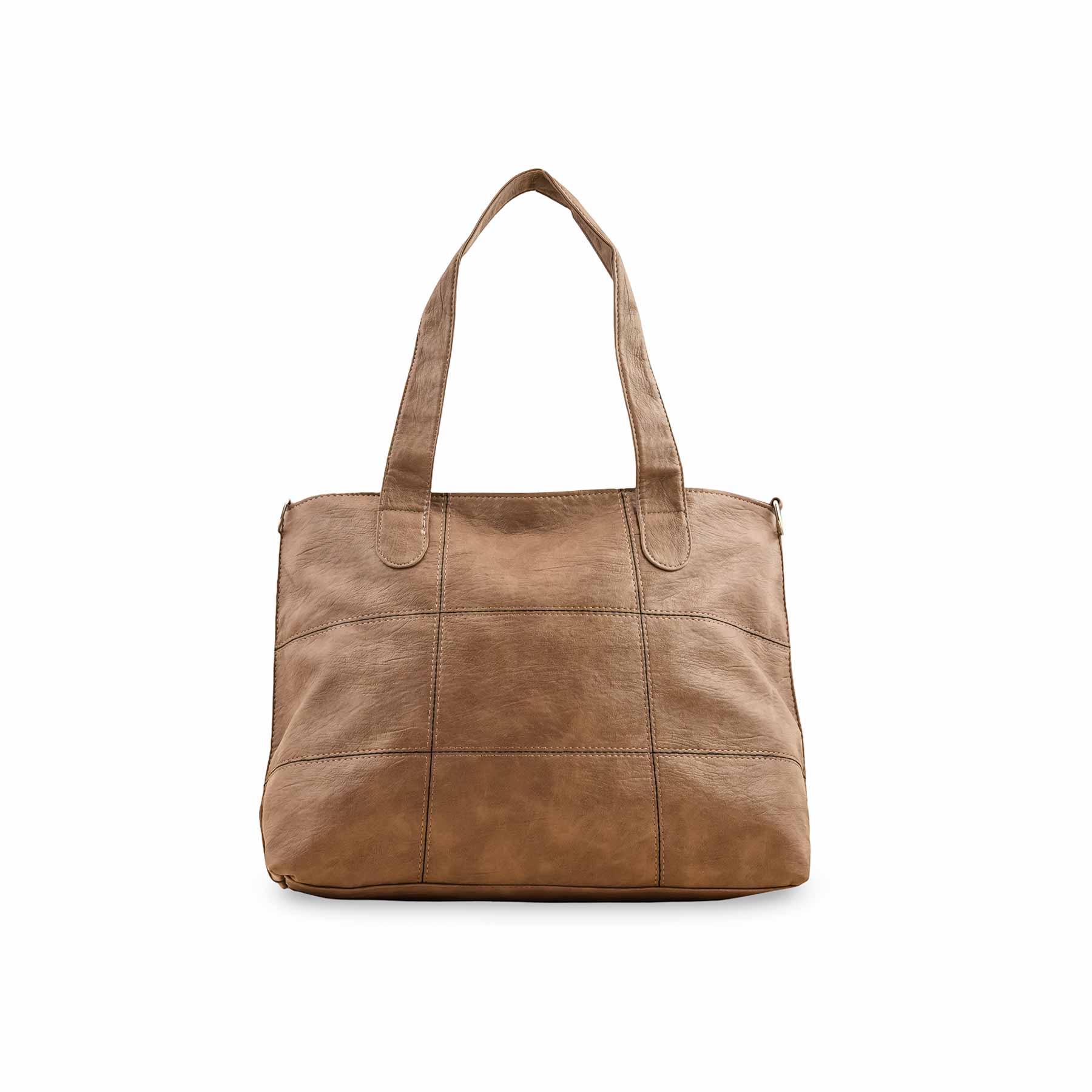 Khaki Formal Shoulder Bag P36349 - Image 2