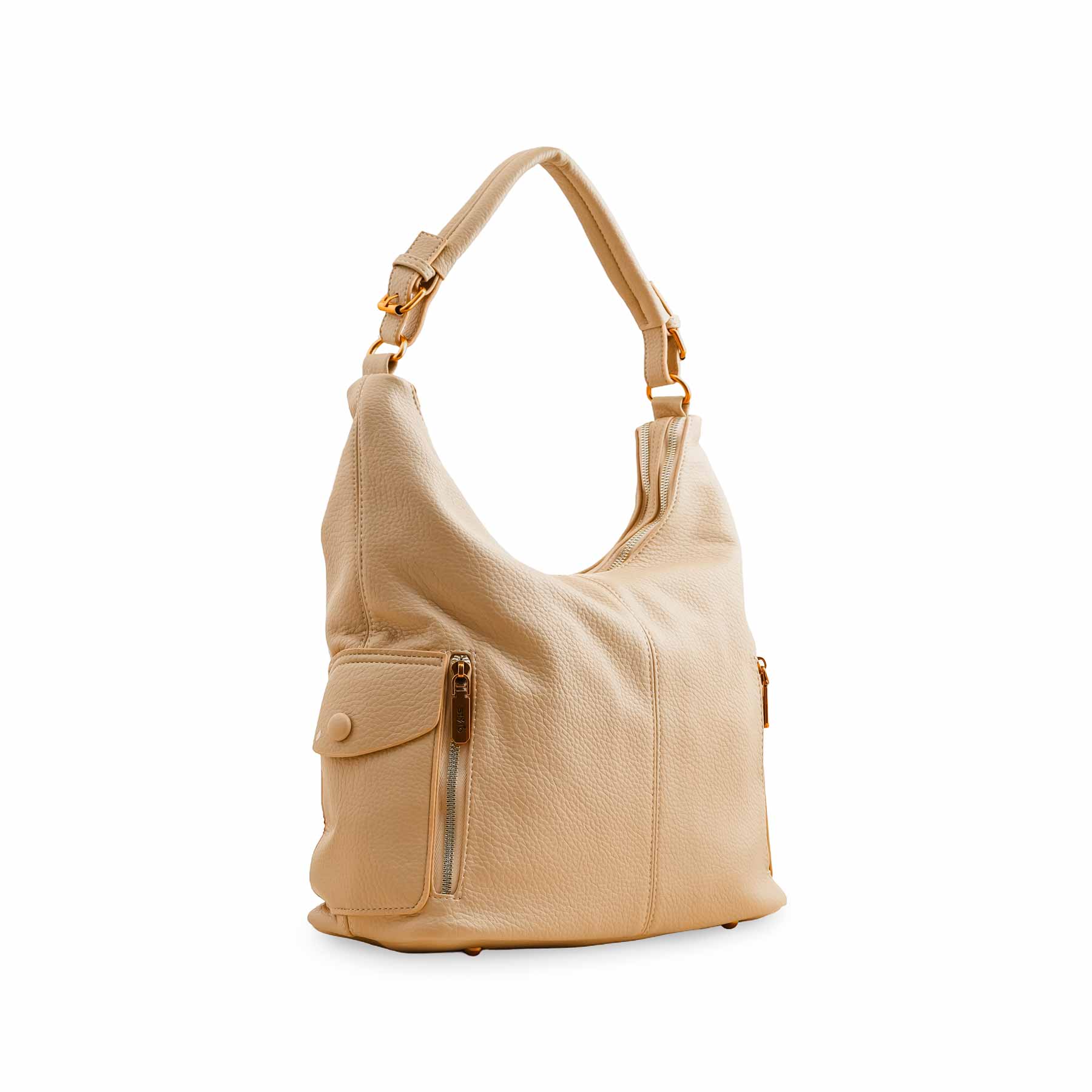 Khaki Formal Shoulder Bag P36381 - Image 3