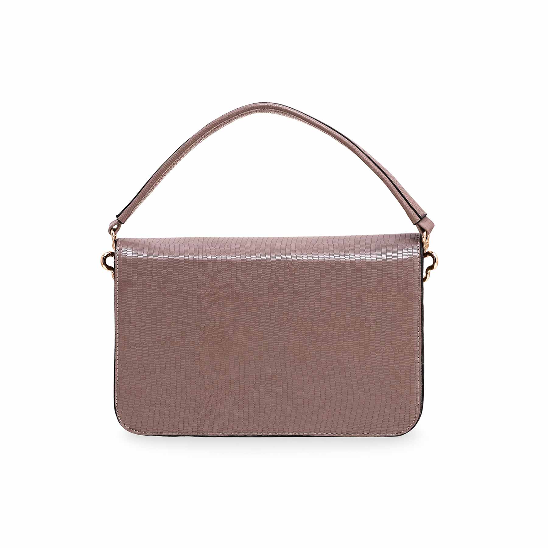 Khaki Formal Shoulder Bag P55560 - Image 3