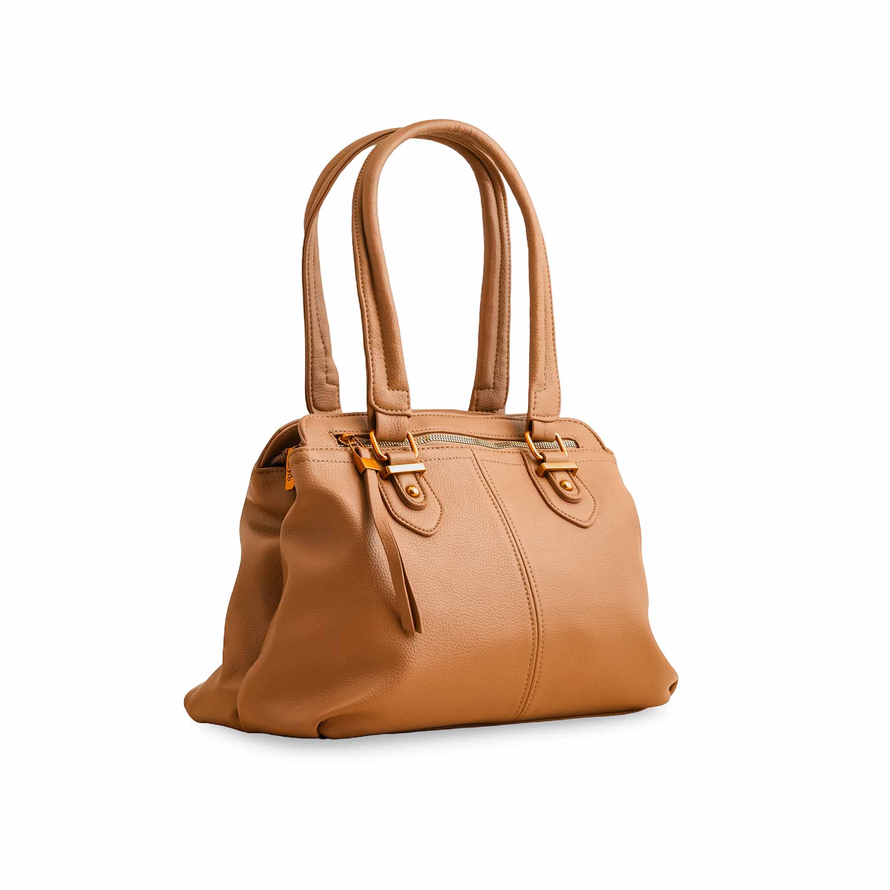 Khaki Formal Shoulder Bags P36358 - Image 2