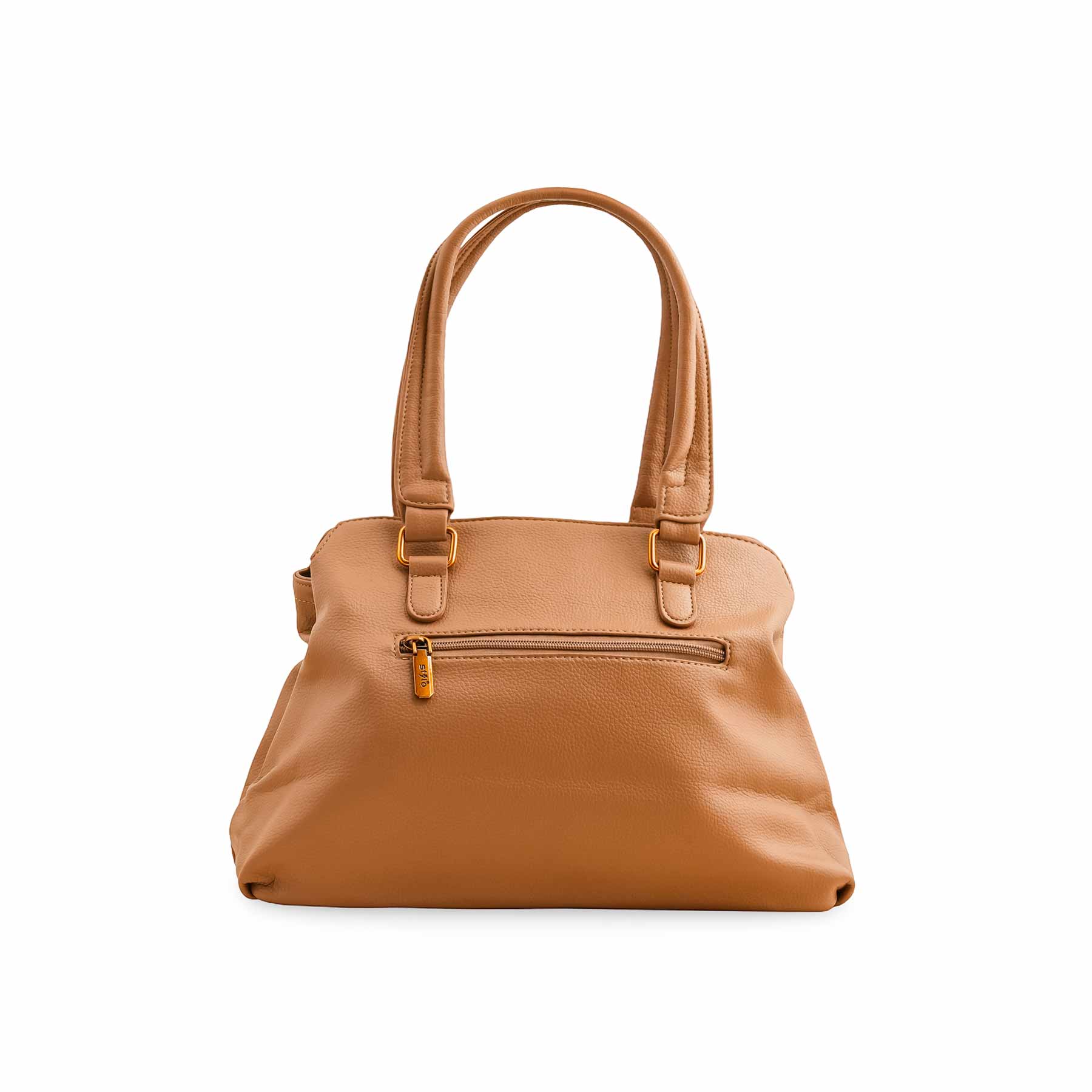 Khaki Formal Shoulder Bags P36358 - Image 3