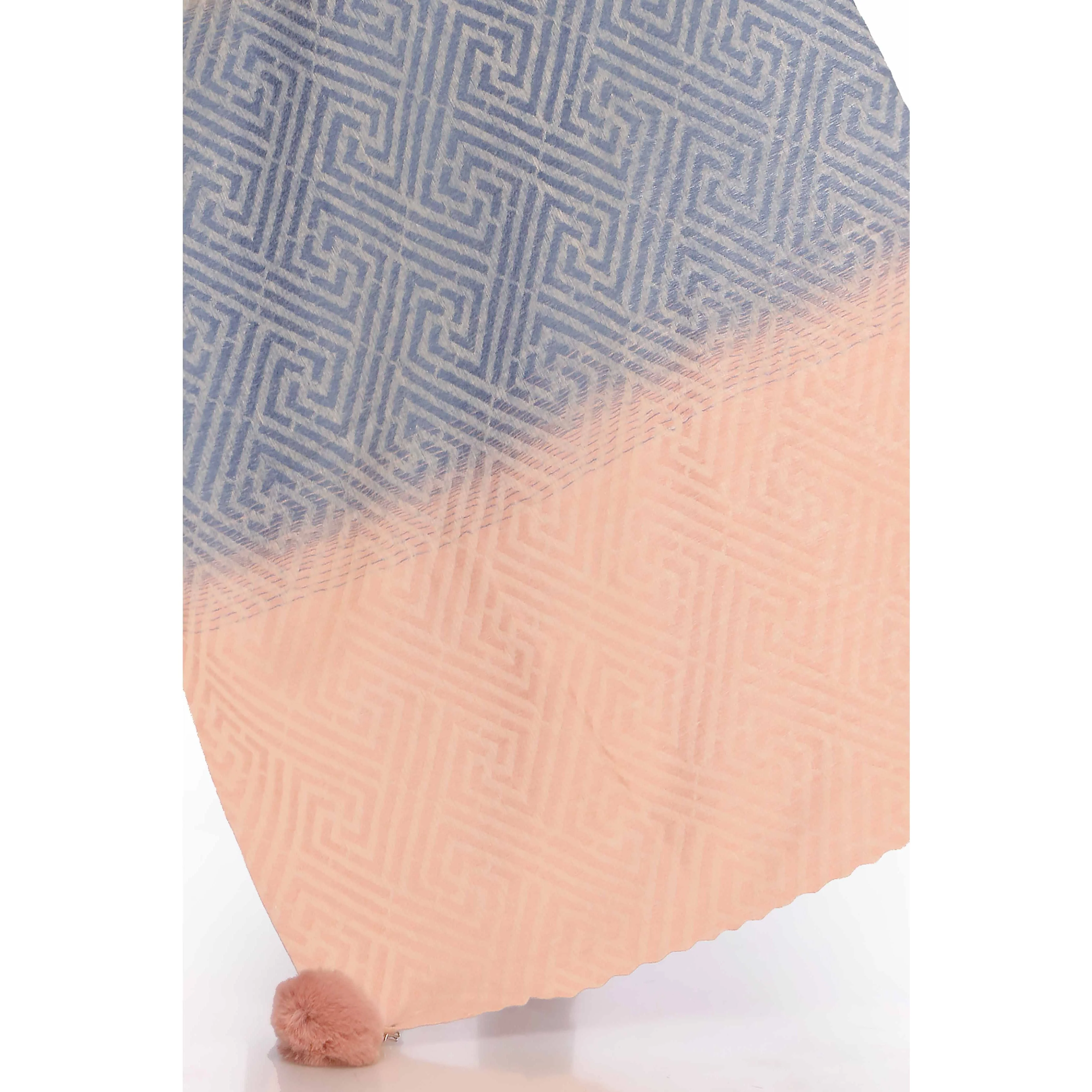 Khaki Two Tone Shawl PW2734 - Image 2