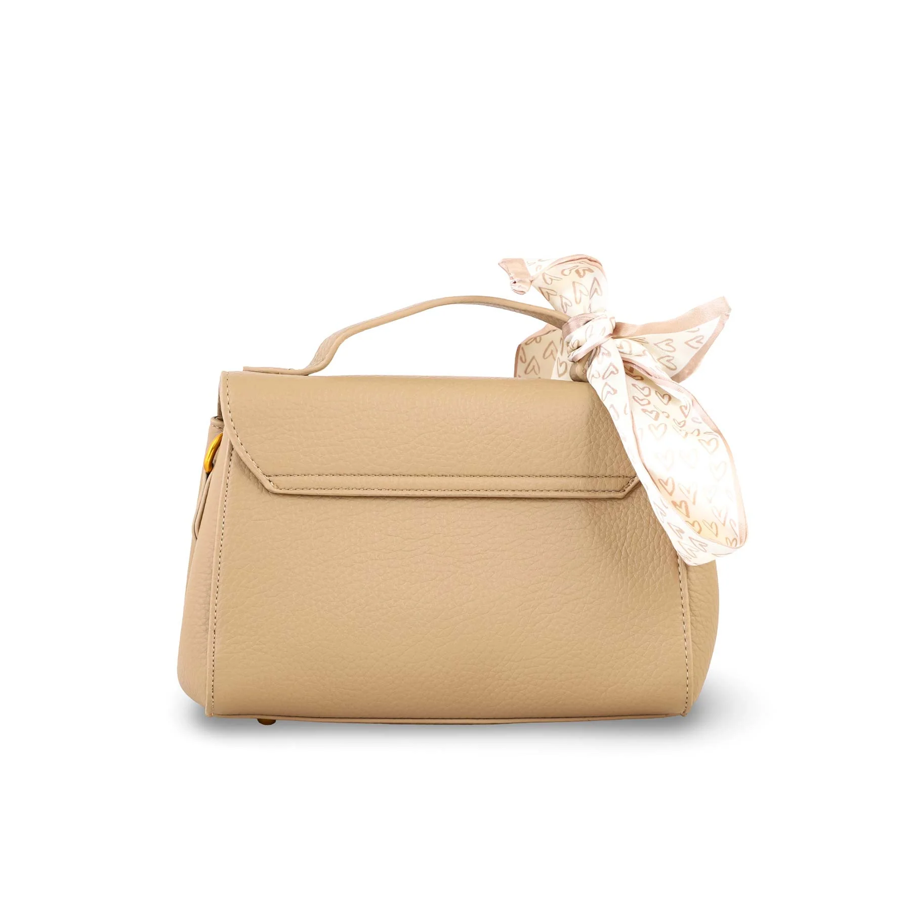 Khaki Women Formal Shoulder Bag P36298 - Image 3