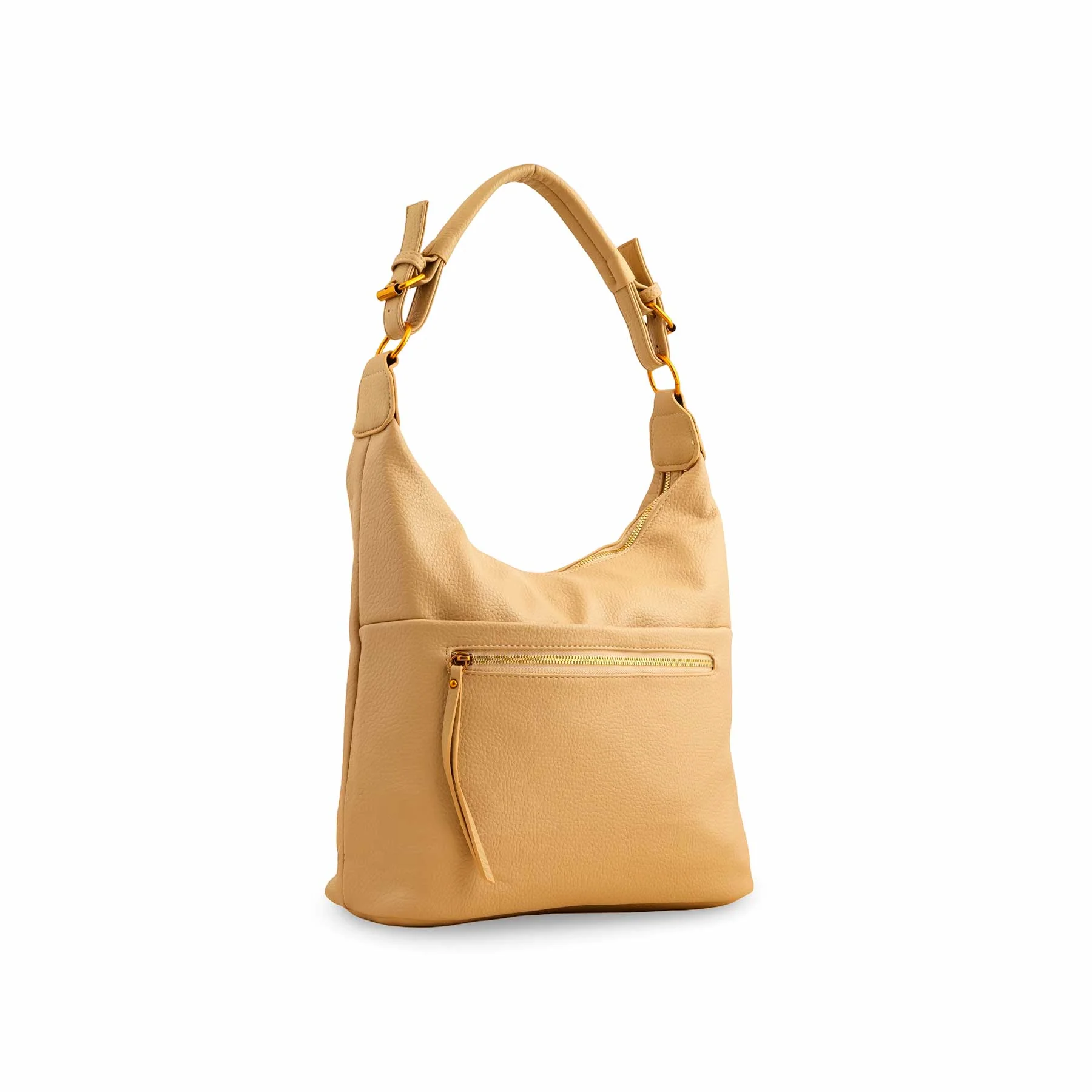 Khaki Women Formal Shoulder Bag P36359 - Image 3