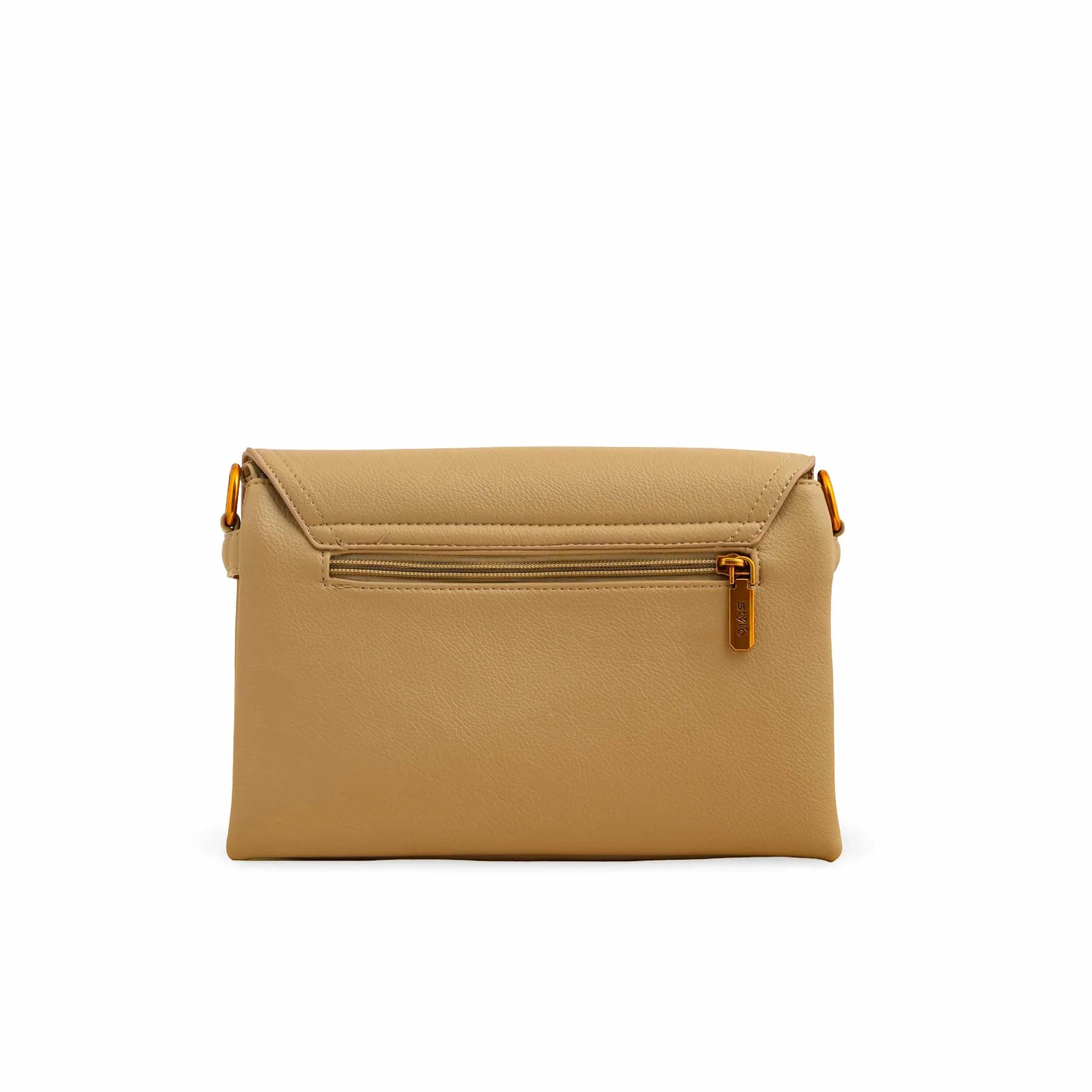 Khaki Women Formal Shoulder Bag P36362 - Image 4