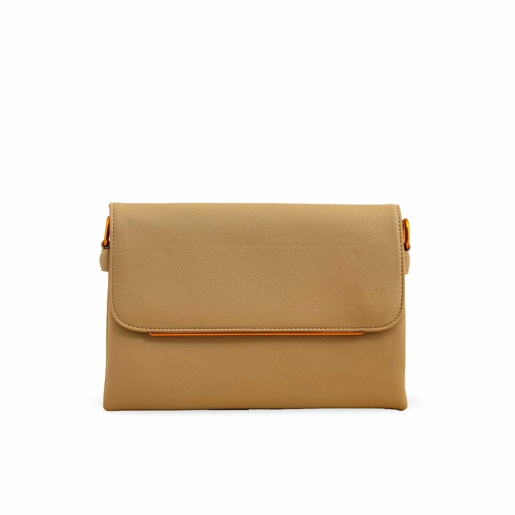 Khaki Women Formal Shoulder Bag P36366 - Image 2
