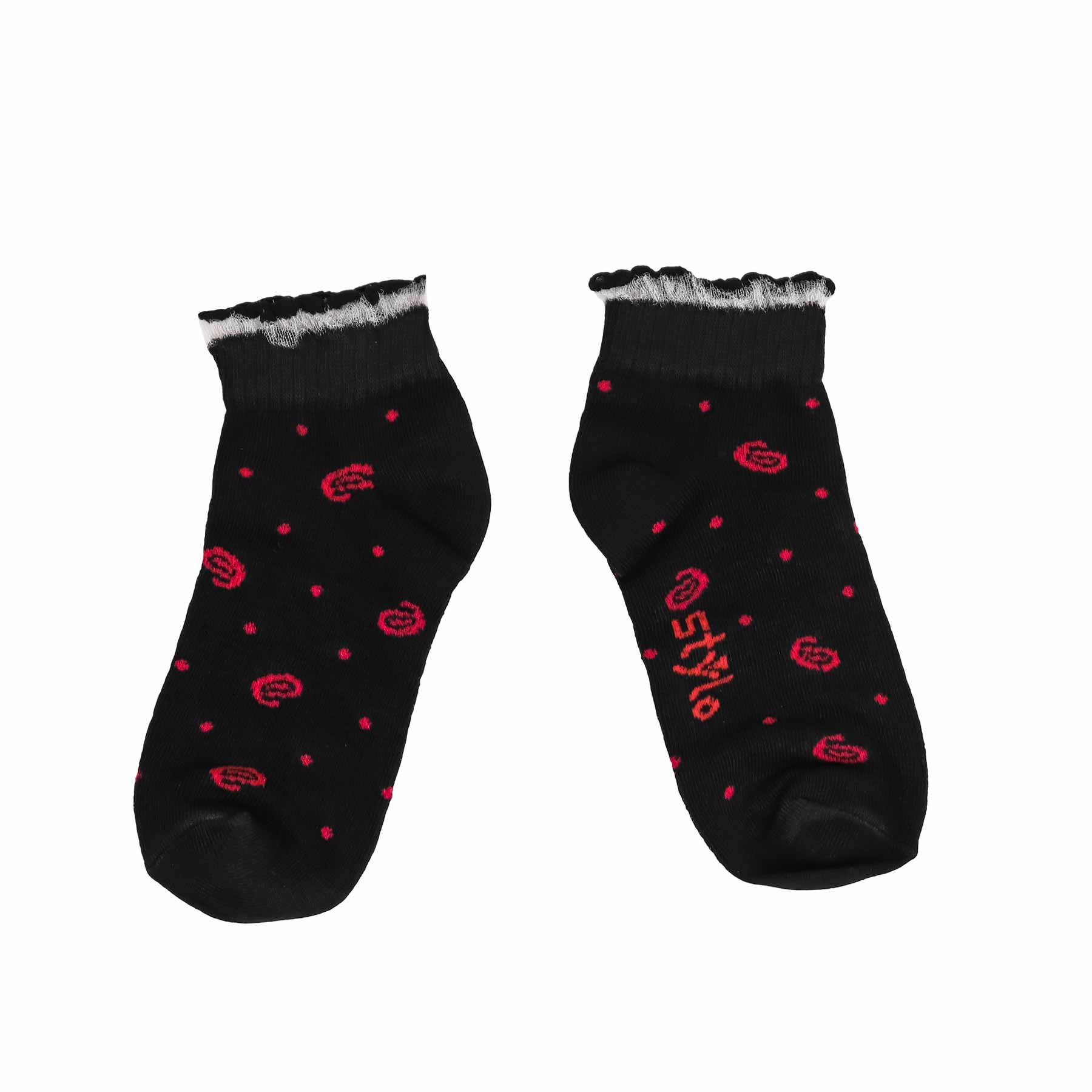 Ladies Ankle Socks S01720 - Image 2