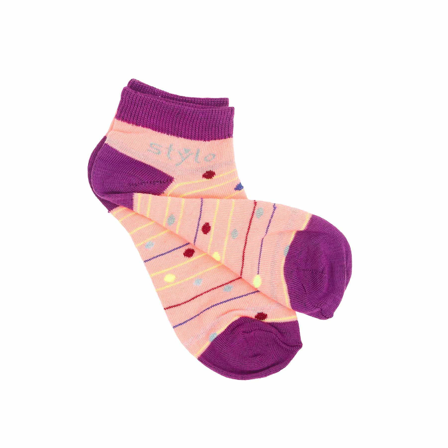 Ladies Ankle Socks S01724 - Image 2