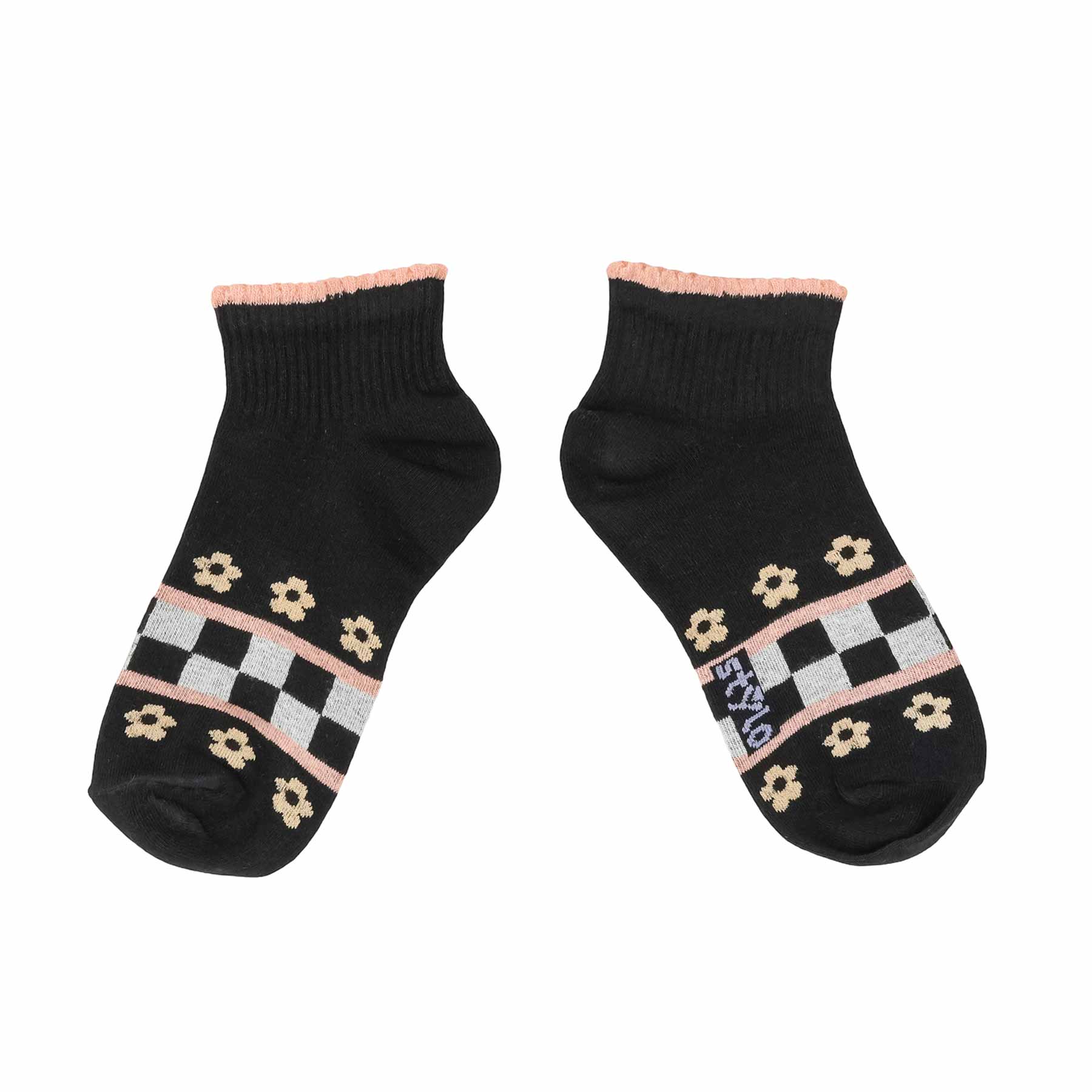 Ladies Ankle Socks S0181501 - Image 3
