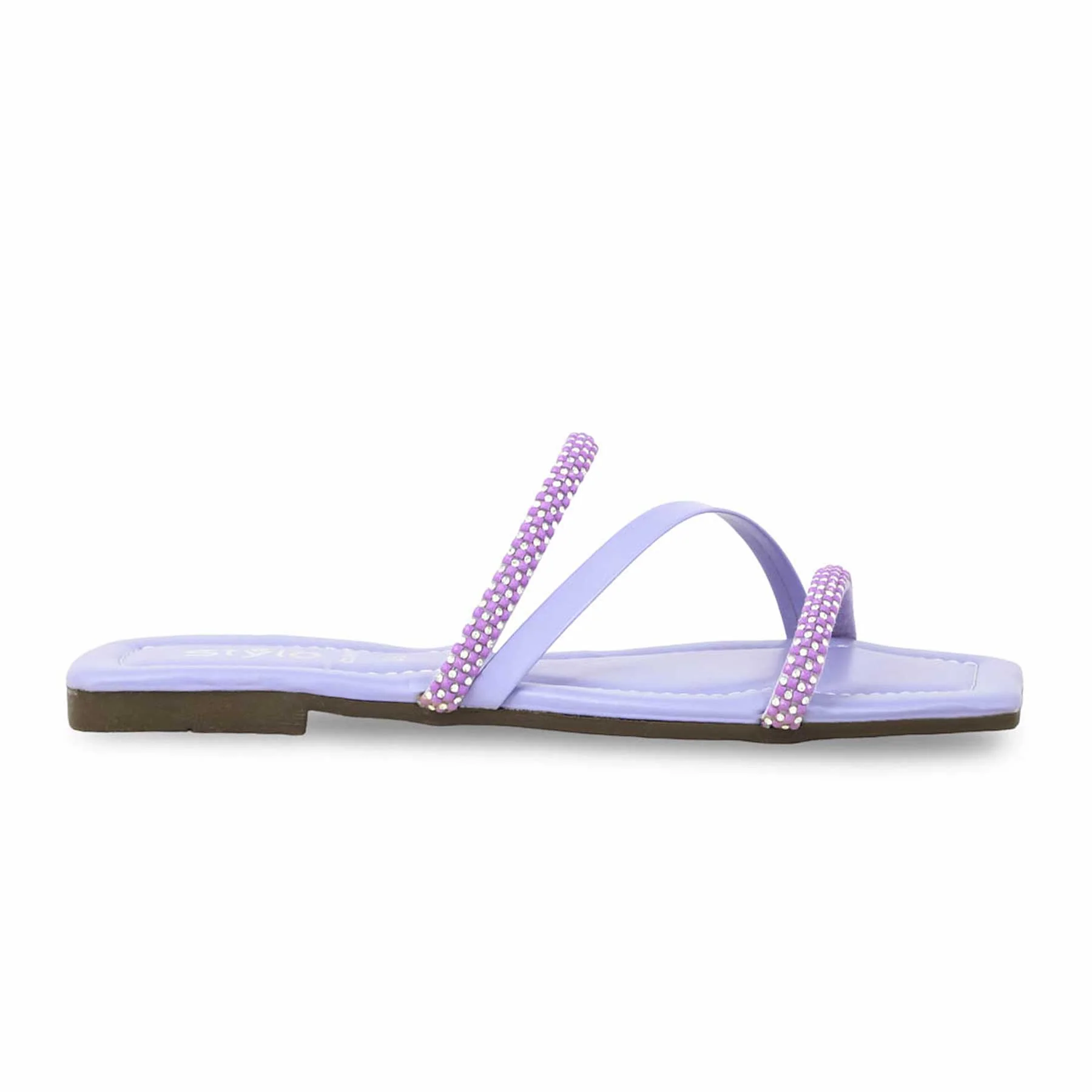 Lilac Casual Slipper CL1890 - Image 2