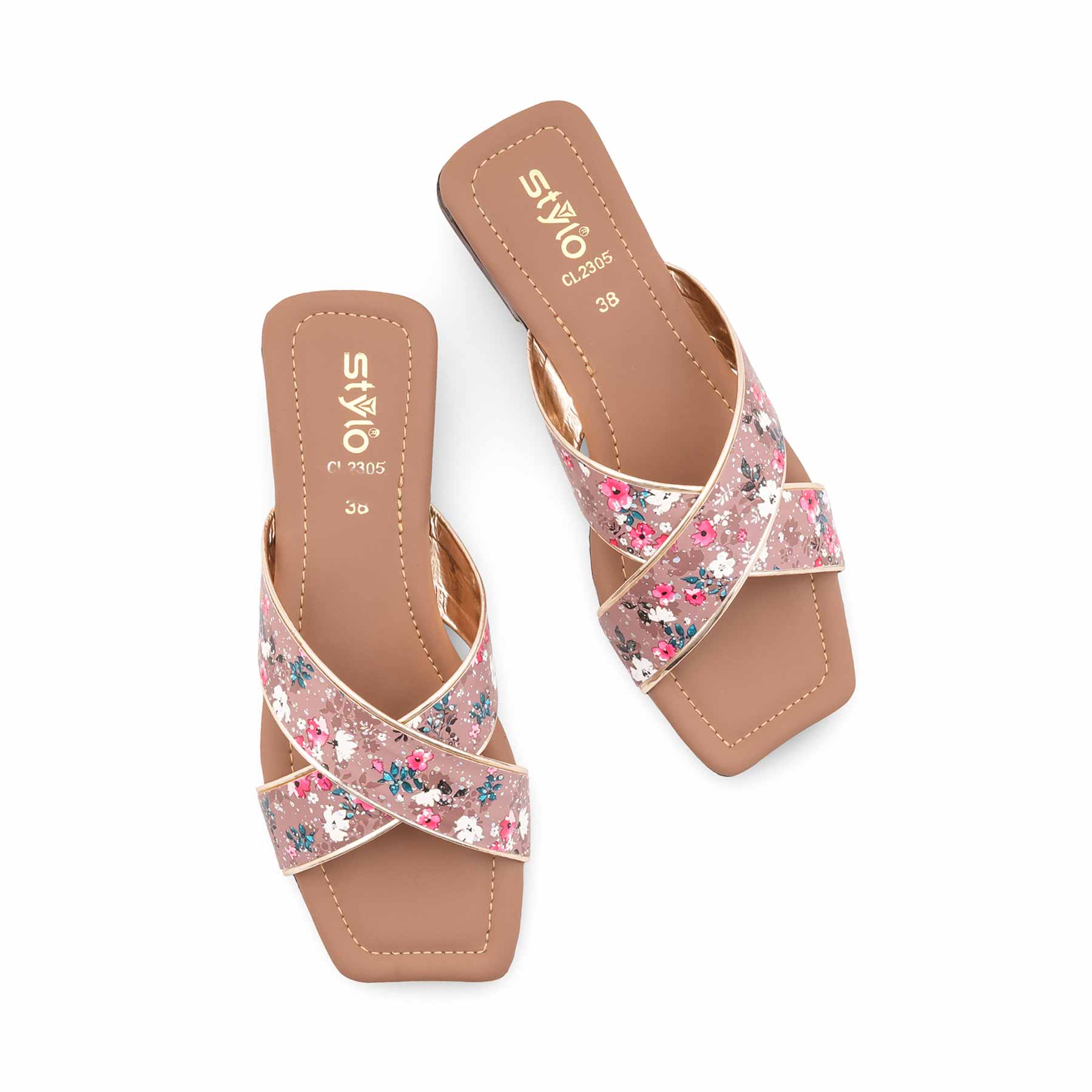 Lilac Casual Slipper For Women CL2305 - Image 5