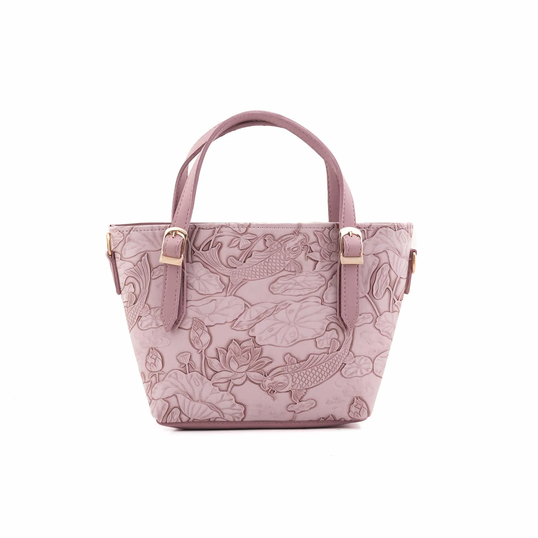 Lilac Formal Hand Bag For Ladies P56306 - Image 2
