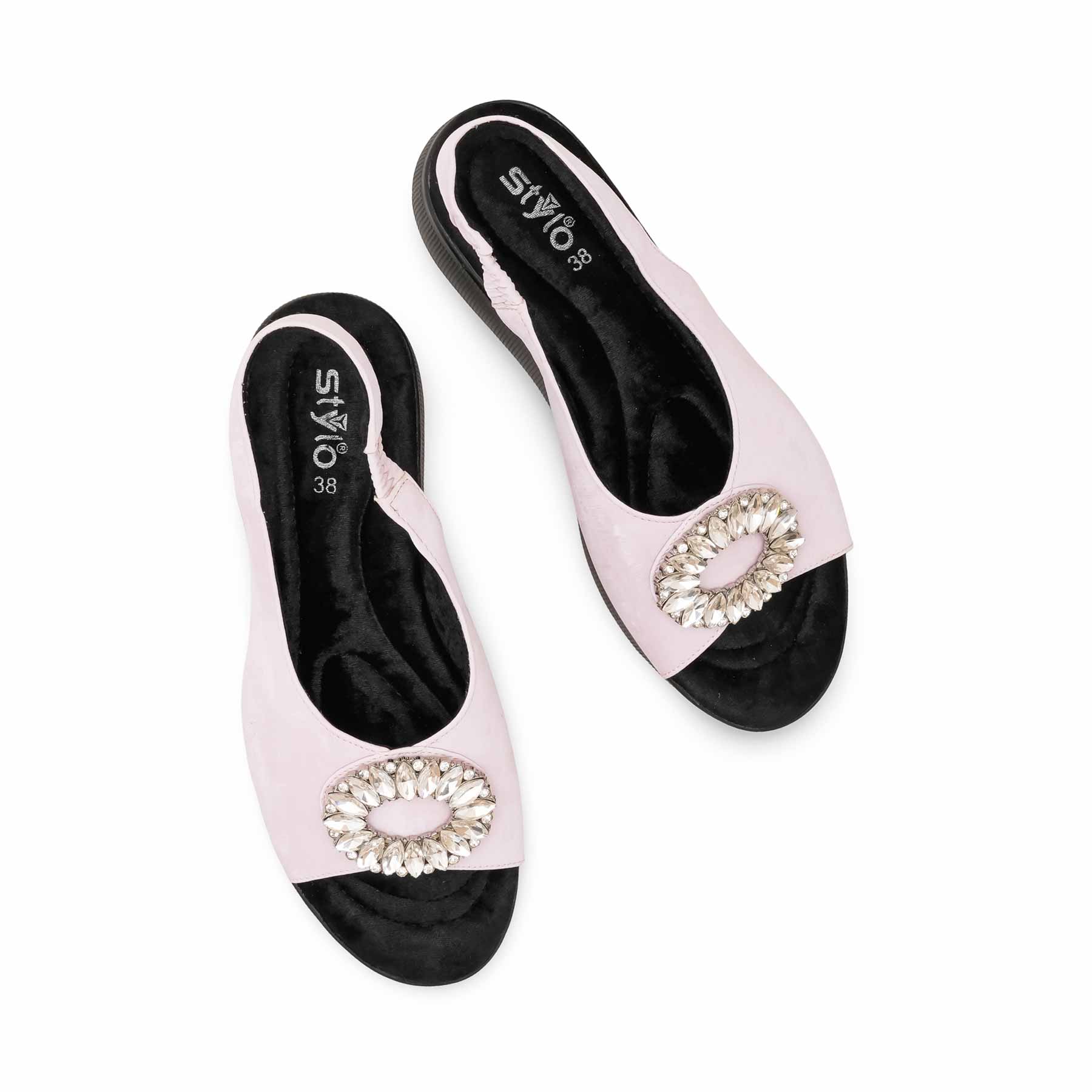 Lilac Formal Sandal For Ladies PU0600 - Image 5