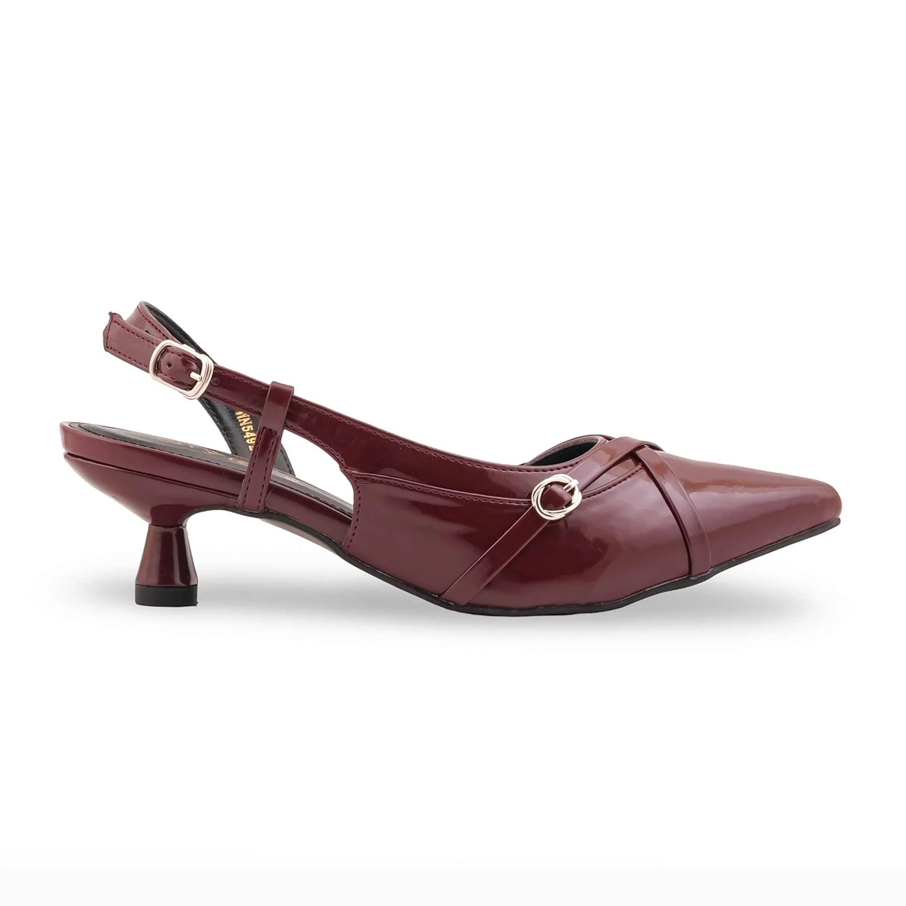 Maroon Back Open For Ladies WN5492 - Image 2