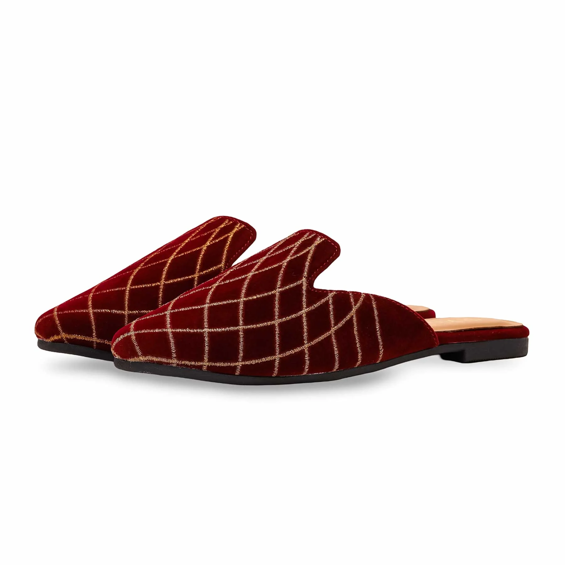 Maroon Back Open WN5326 - Image 2