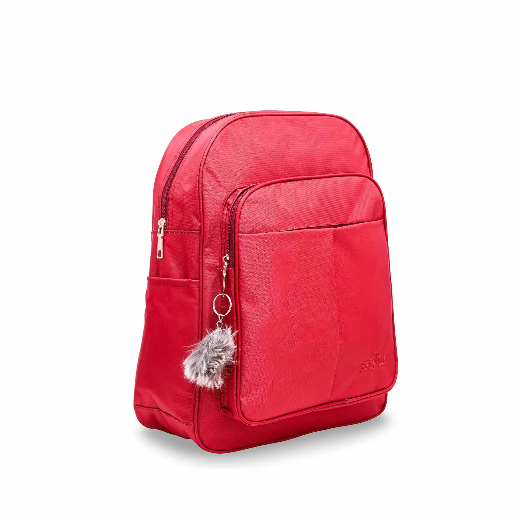 Maroon Casual Back Pack P47443 - Image 2