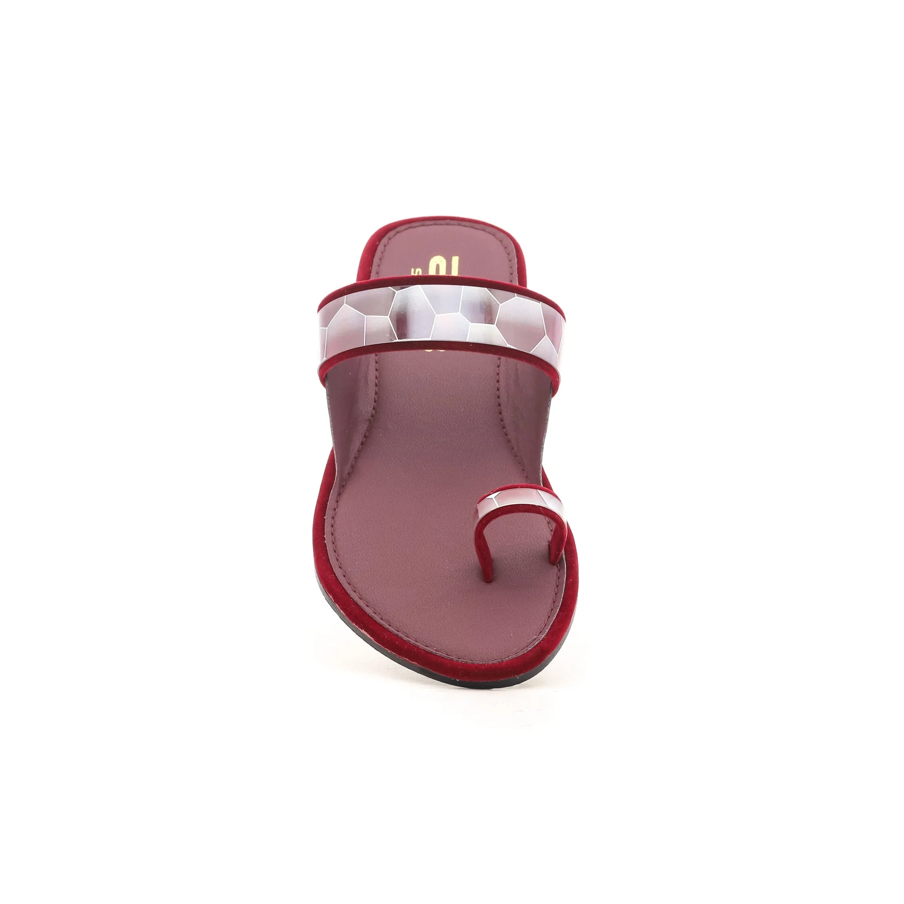 Maroon Casual Chappal CL1399 - Image 3