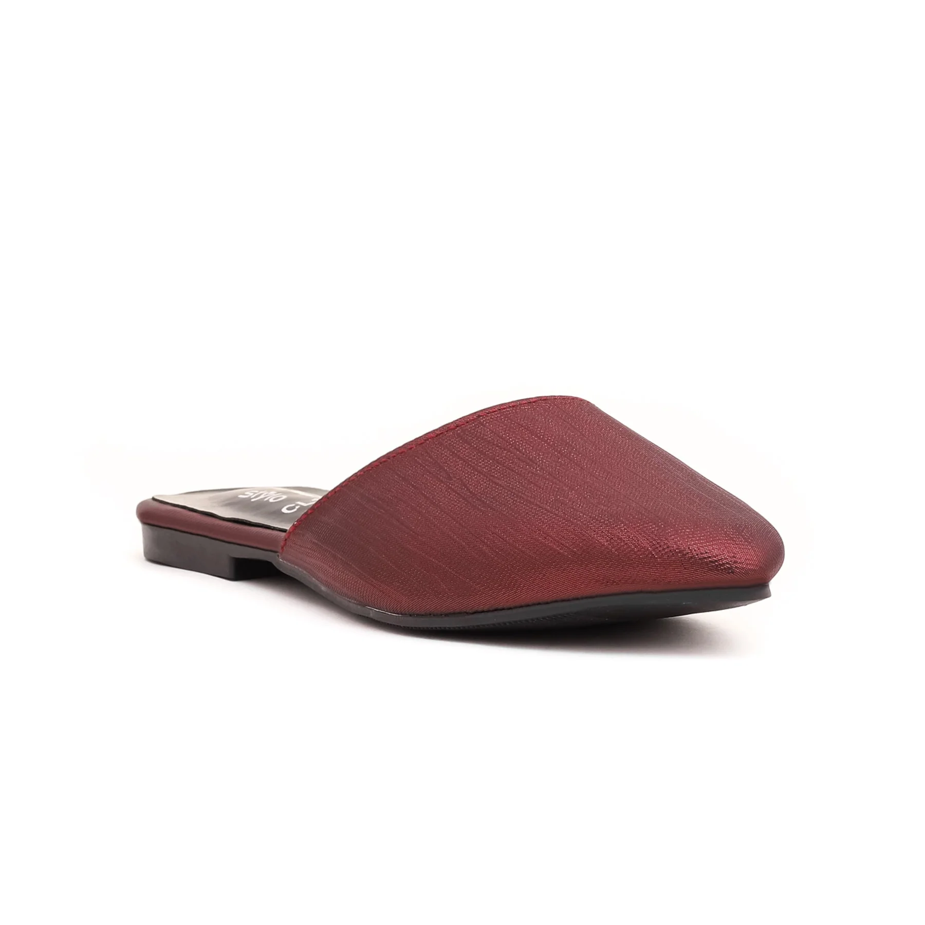 Maroon Casual mule CL1503 - Image 2