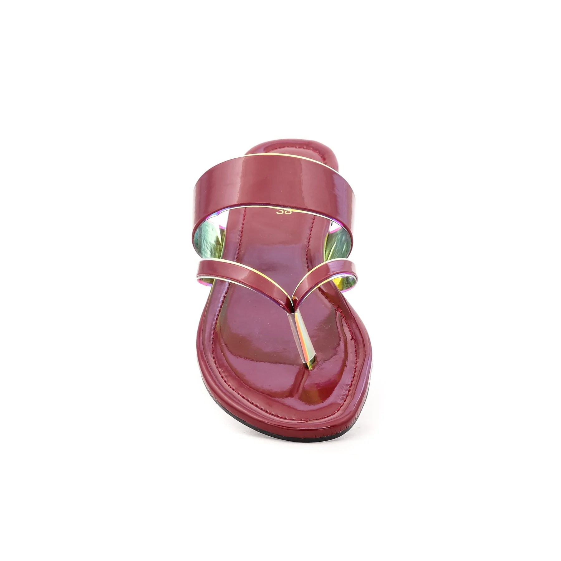 Maroon Casual Chappal CL1507 - Image 3