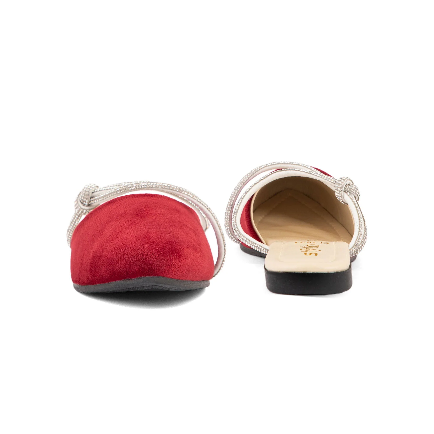 Maroon Casual Mule CL1831 - Image 3