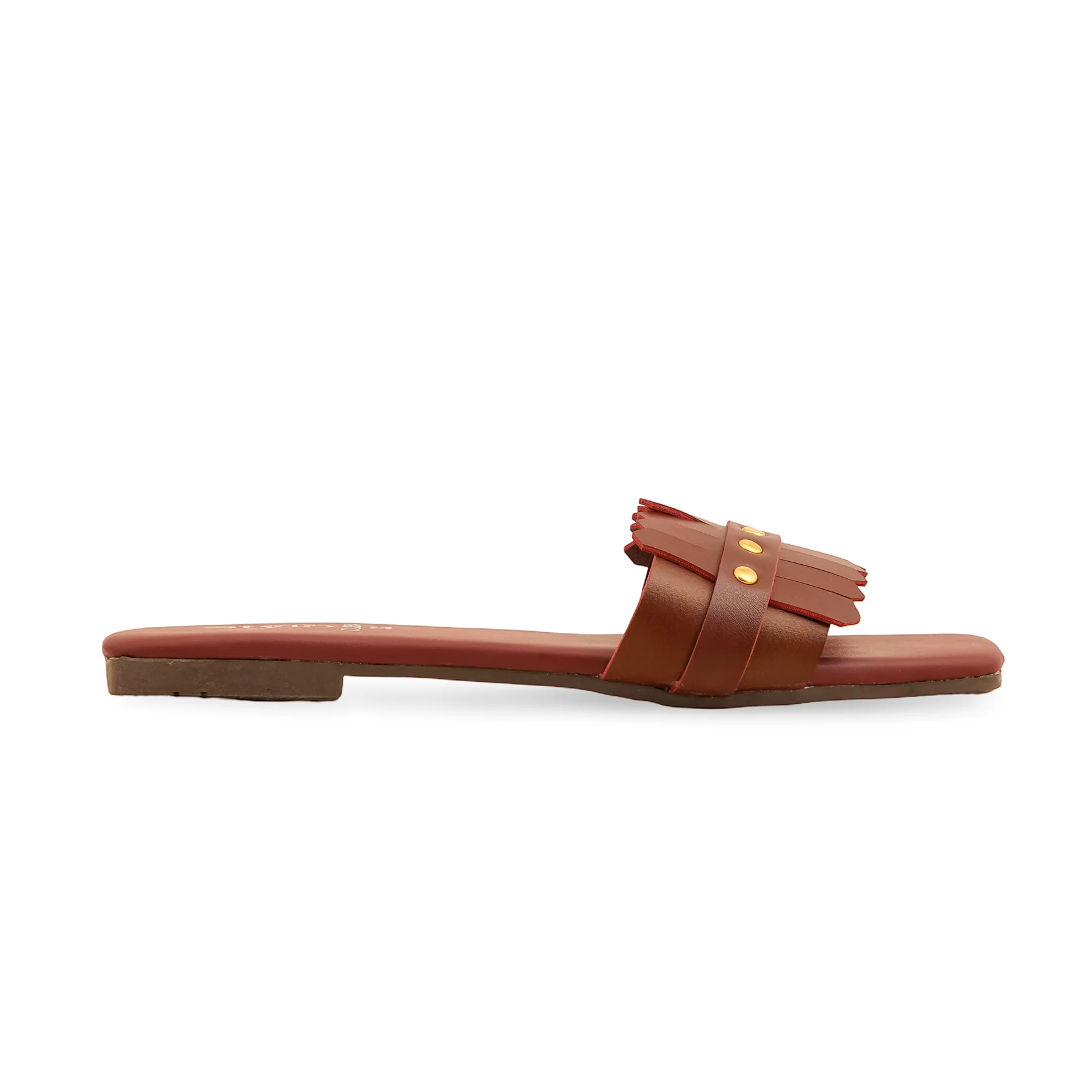 Maroon Casual Slipper CL2054 - Image 2