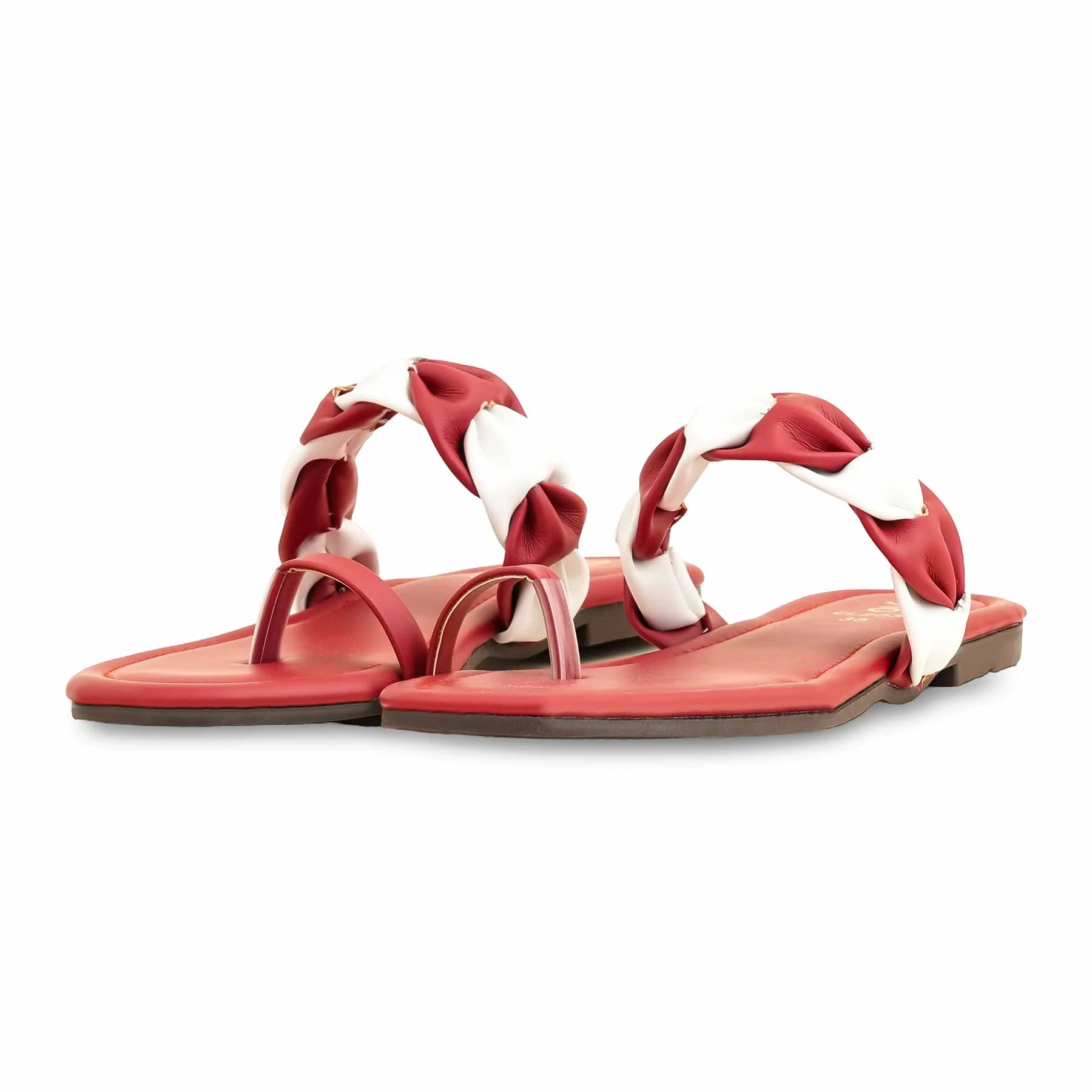 Maroon Casual Chappal For Ladies CL2031 - Image 3