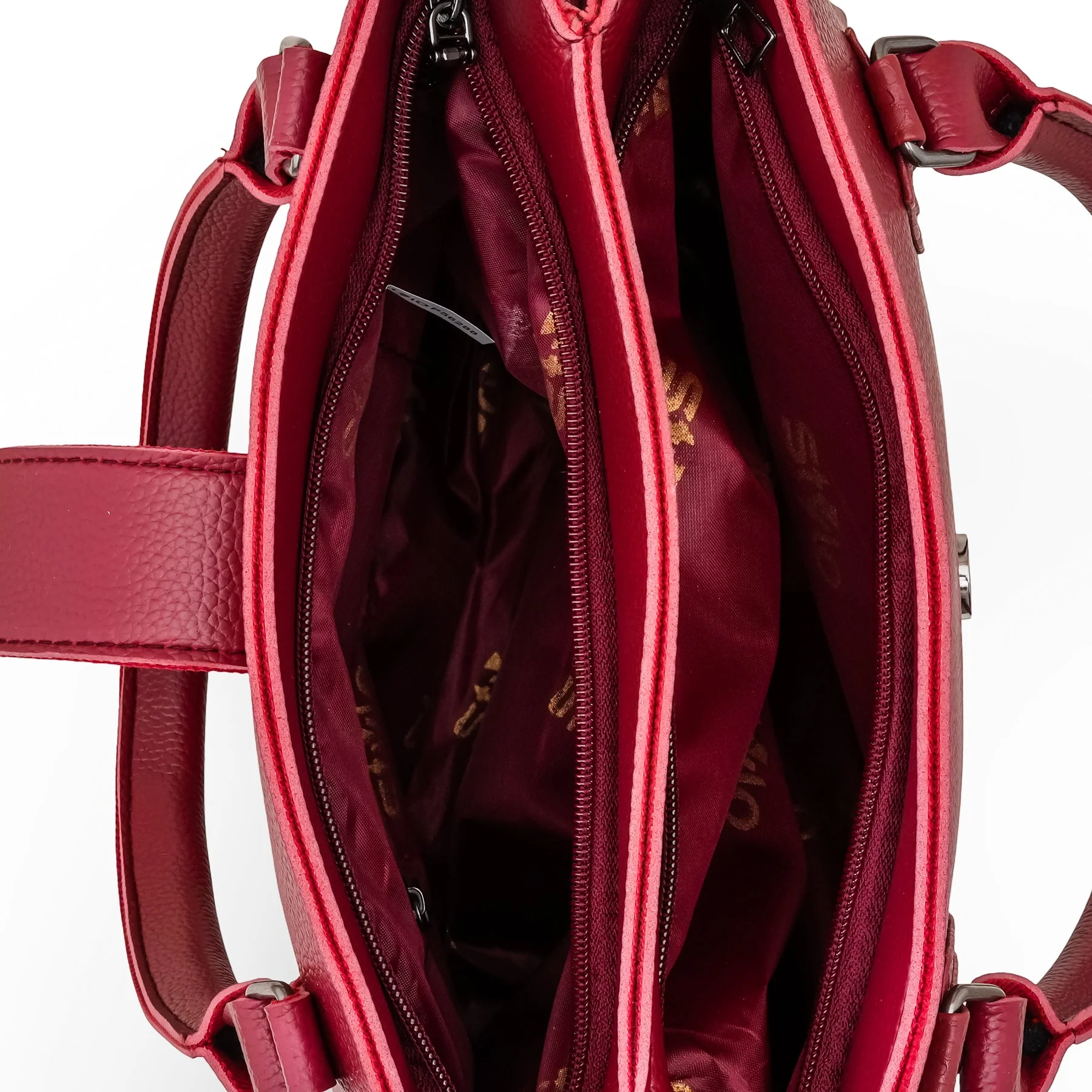 Maroon Casual Hand Bag For Ladies P56288 - Image 5
