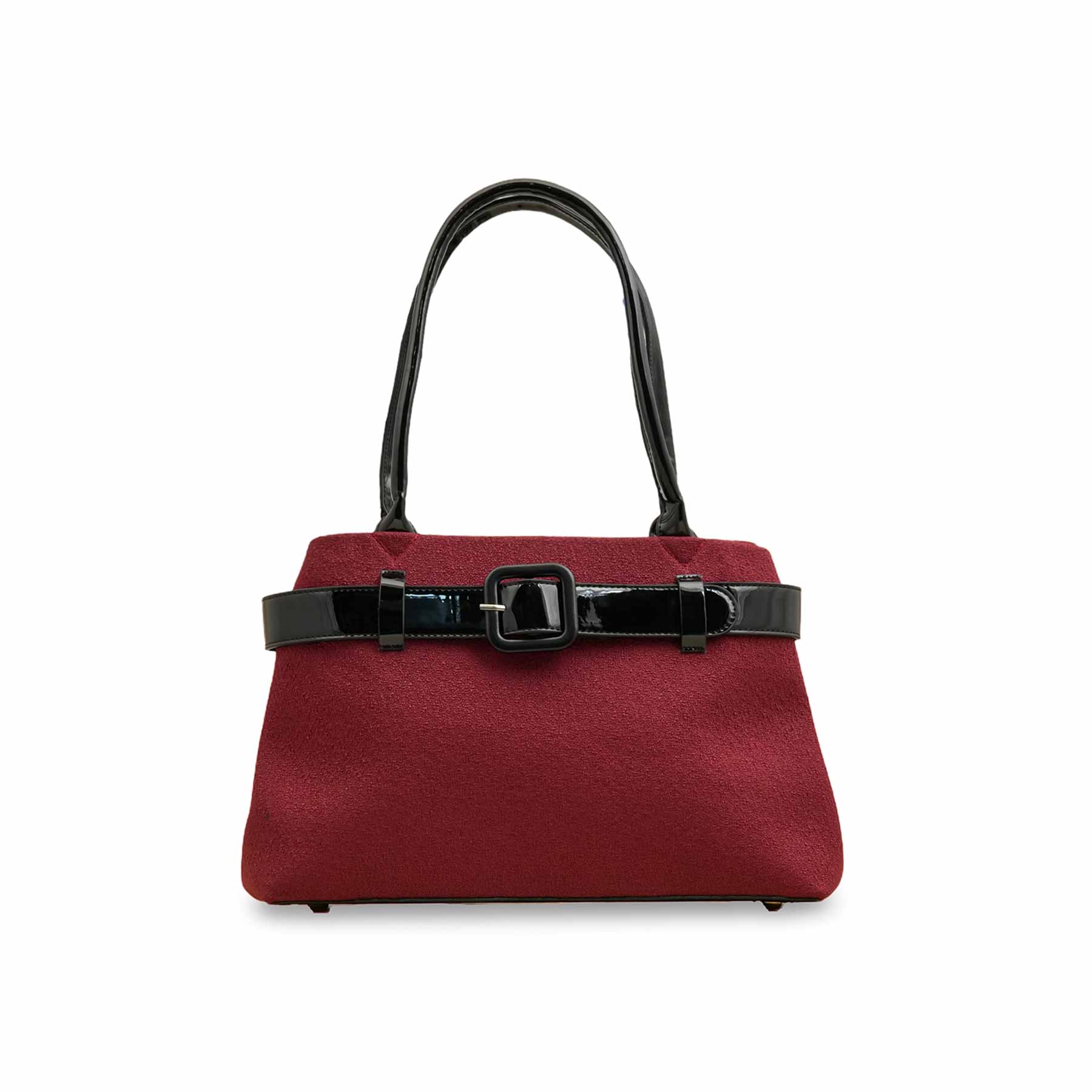 Maroon Casual Hand Bag For Women P55808 - Image 2
