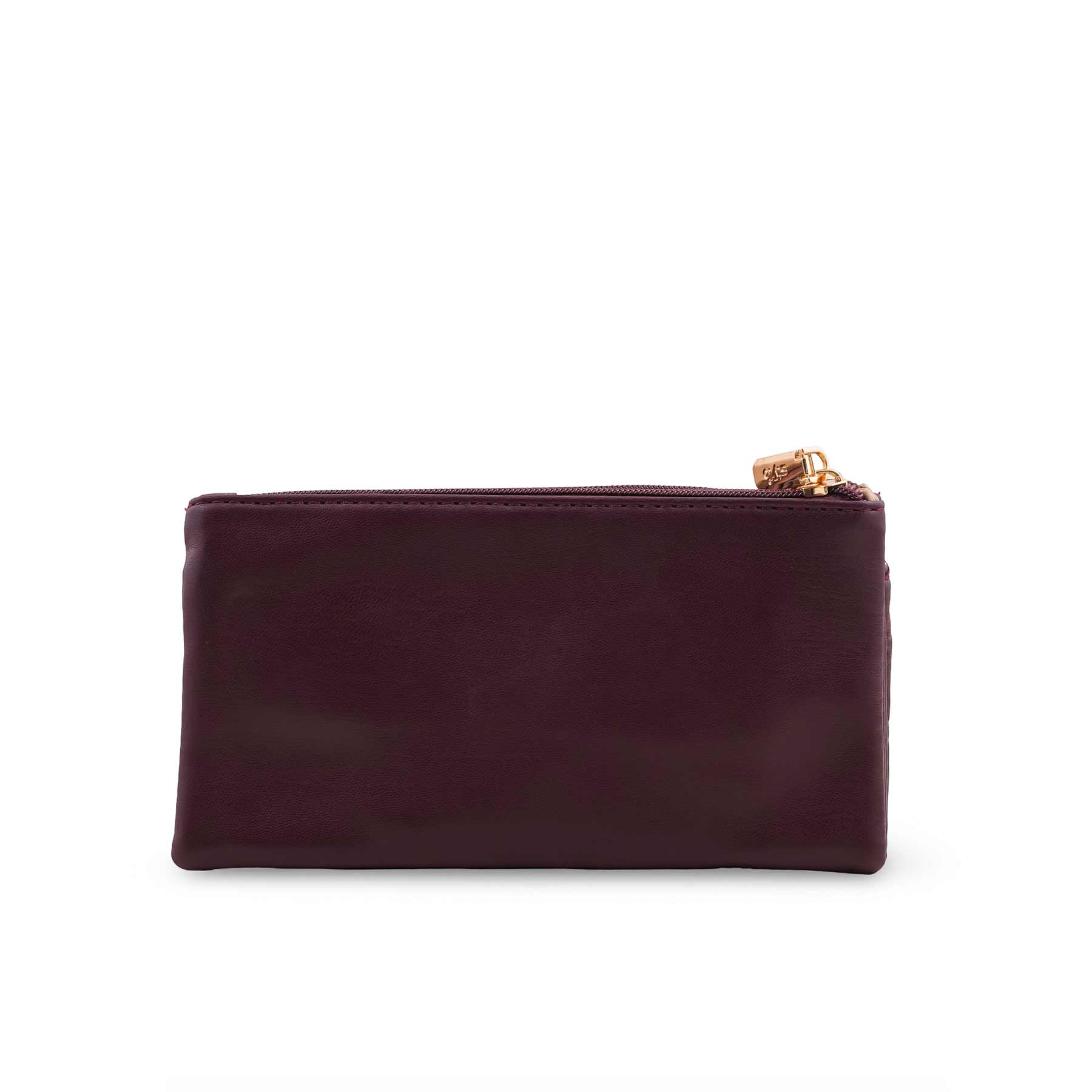 Maroon Casual Pouch For Ladies P97679 - Image 4