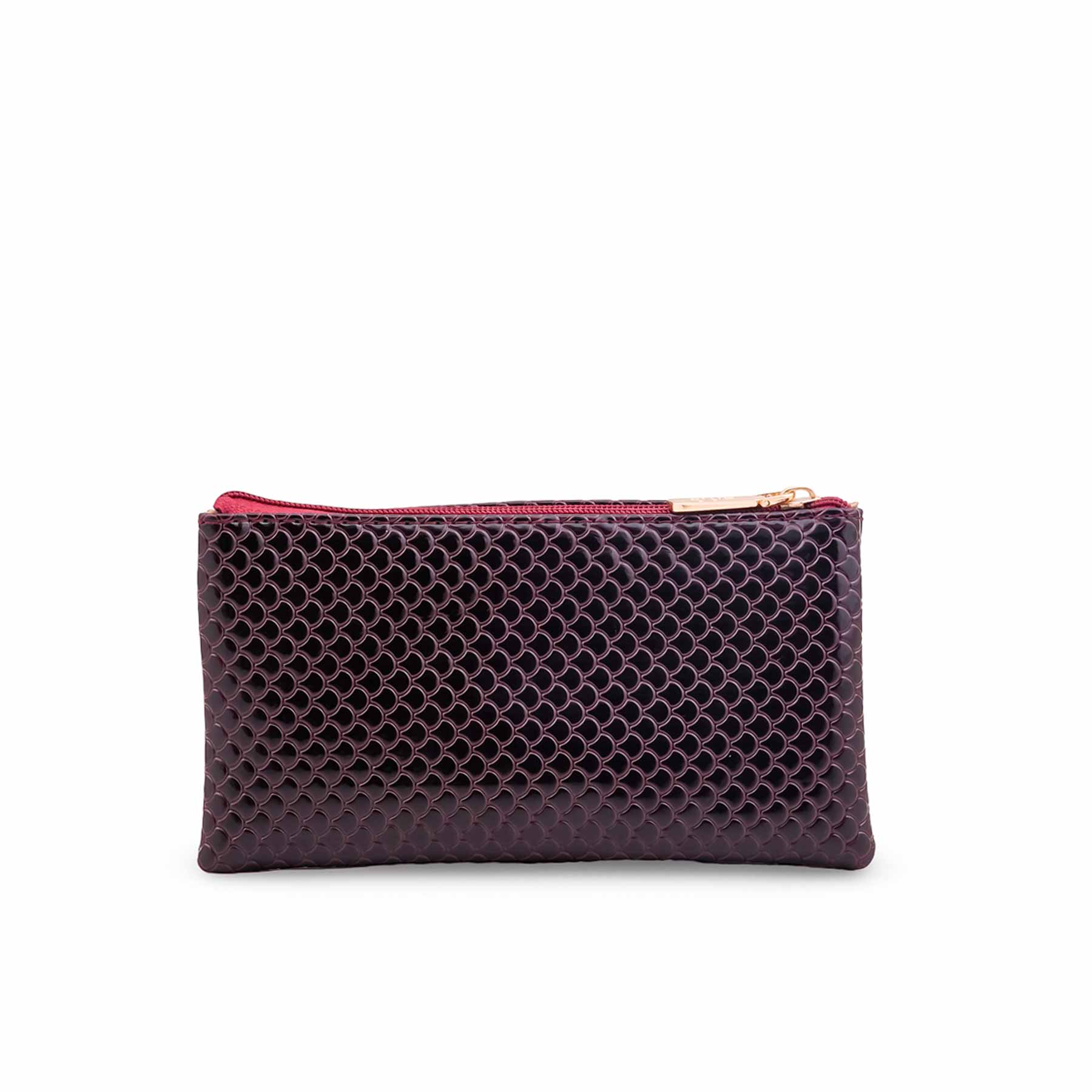 Maroon Casual Pouch For Ladies P97734 - Image 4
