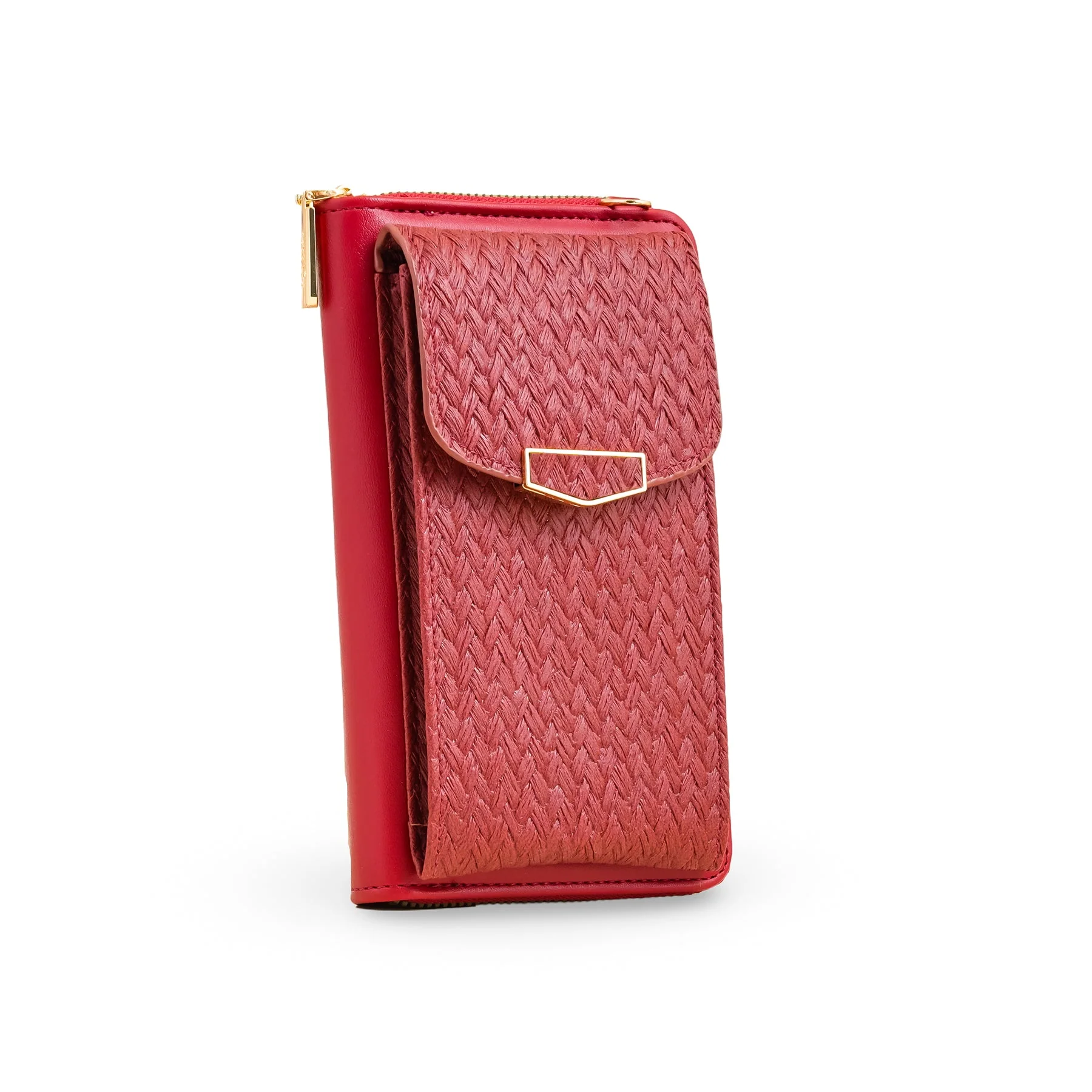 Maroon Casual Pouch P97632 - Image 3
