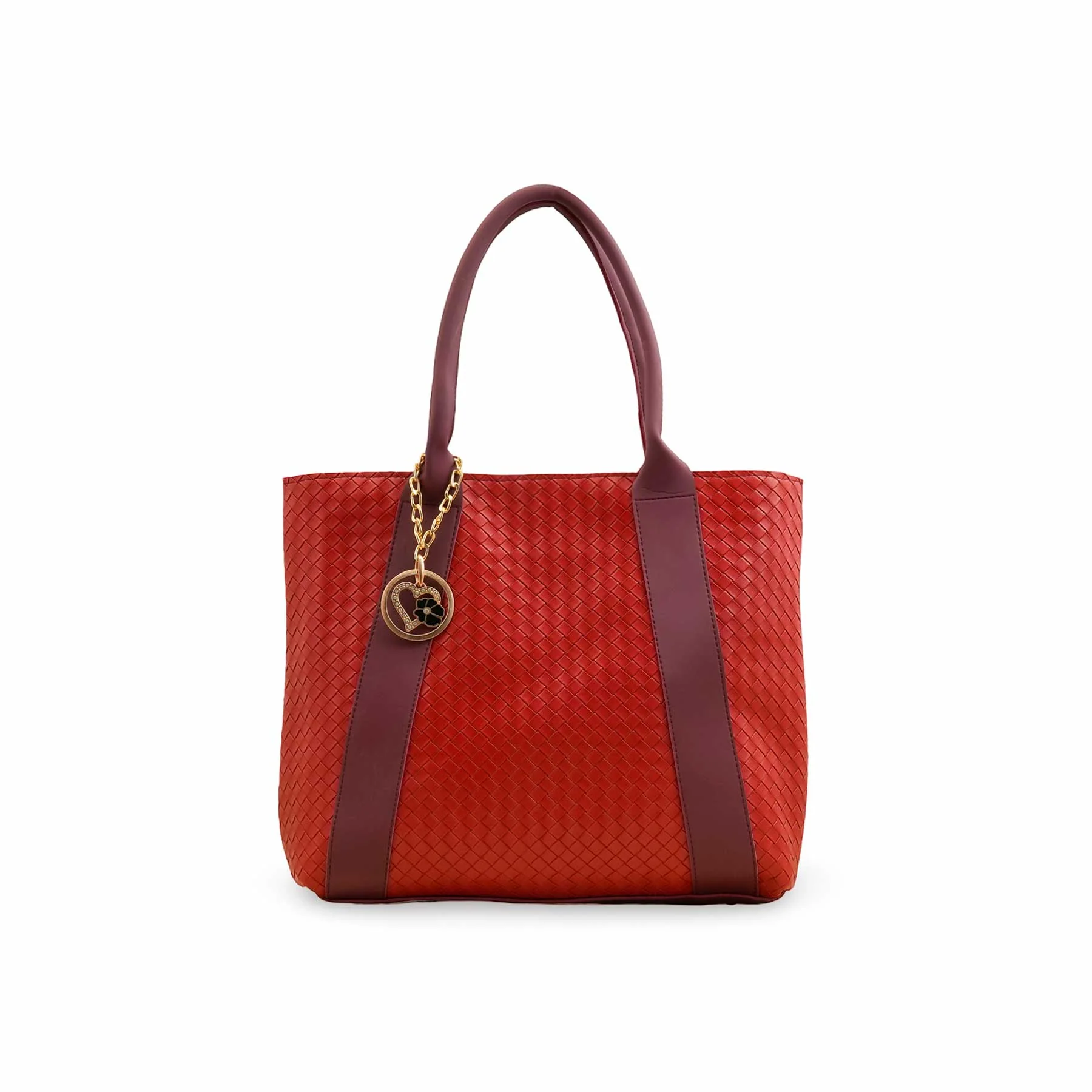 Maroon Casual Shoulder Bag For Ladies P56322 - Image 2