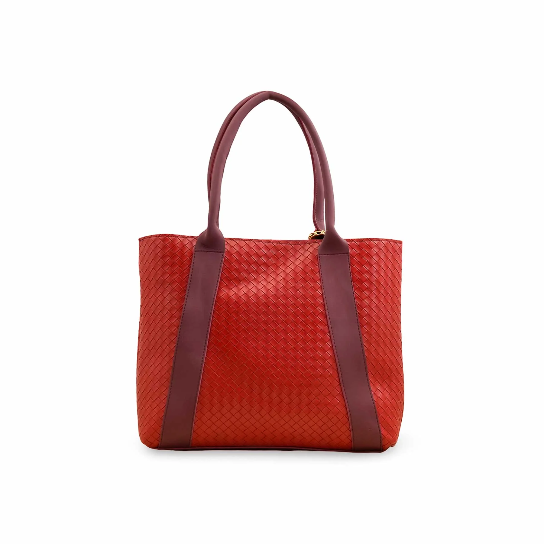 Maroon Casual Shoulder Bag For Ladies P56322 - Image 4