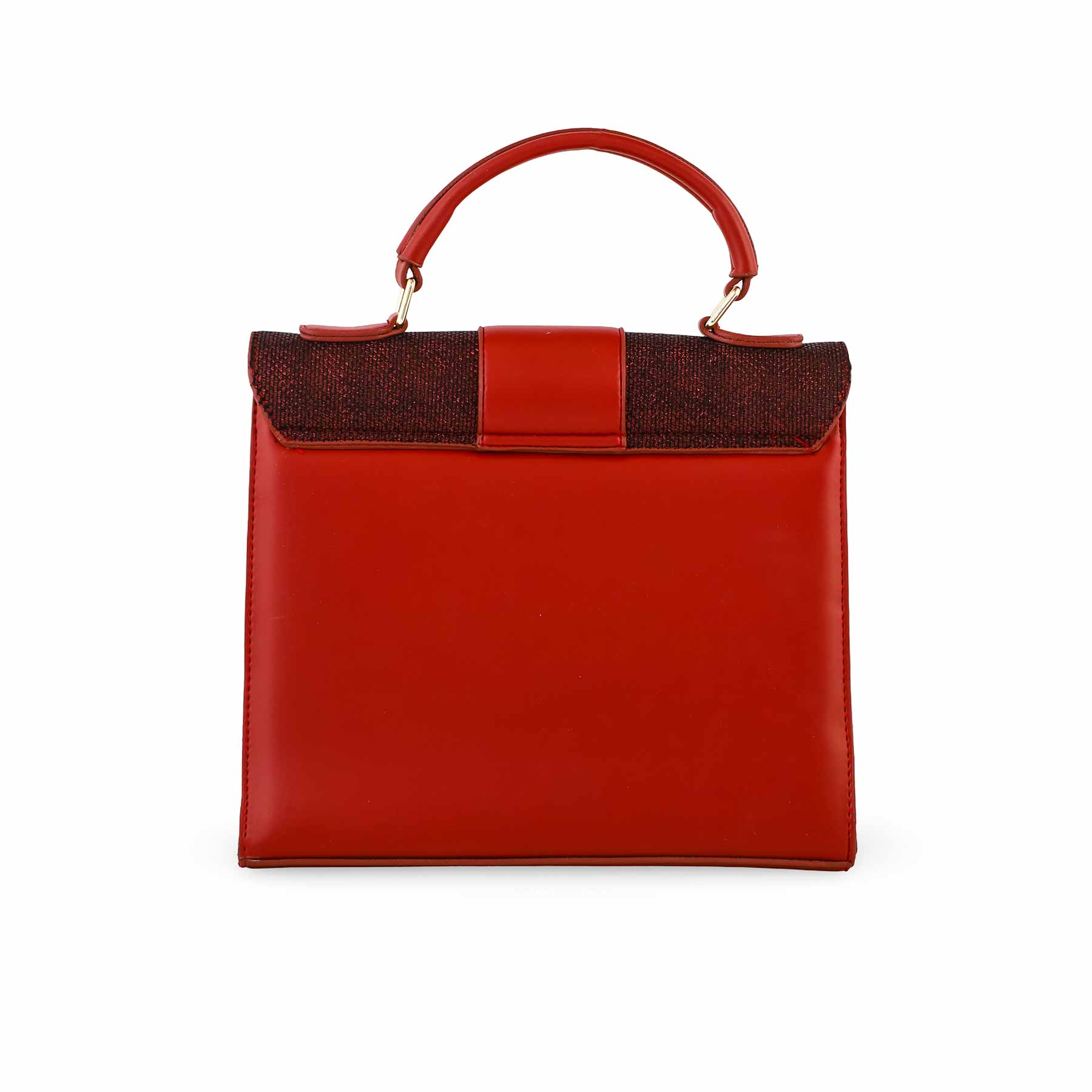 Maroon Casual Shoulder Bag For Women P55692 - Image 4