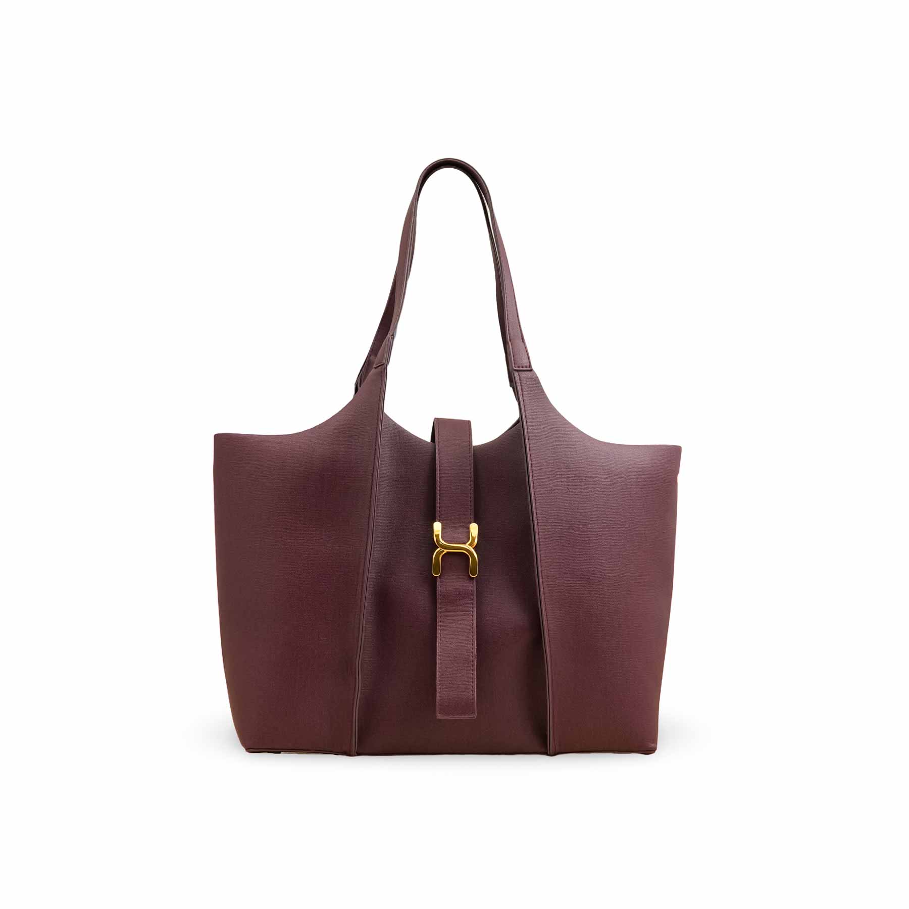Maroon Casual Shoulder Bag For Women P55820 - Image 2