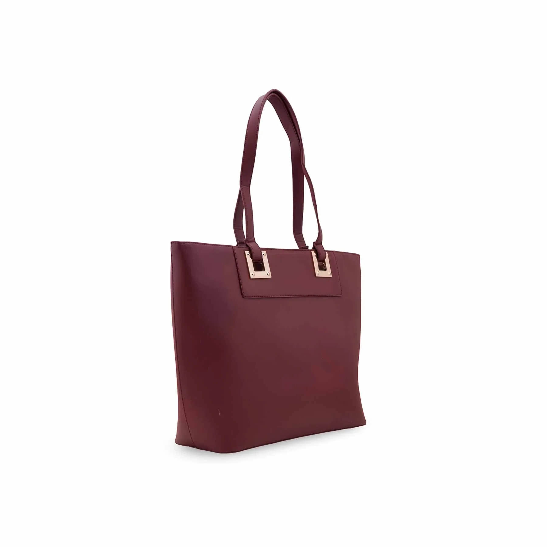 Maroon Casual Shoulder Bag For Women P55835 - Image 3