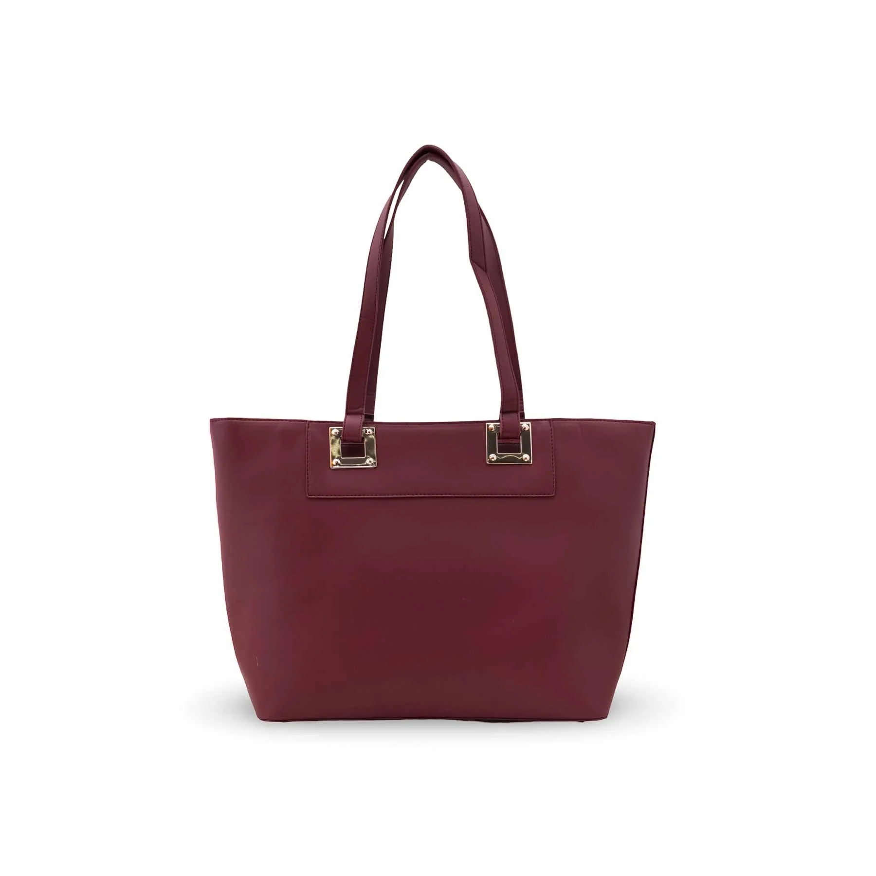 Maroon Casual Shoulder Bag For Women P55835 - Image 4