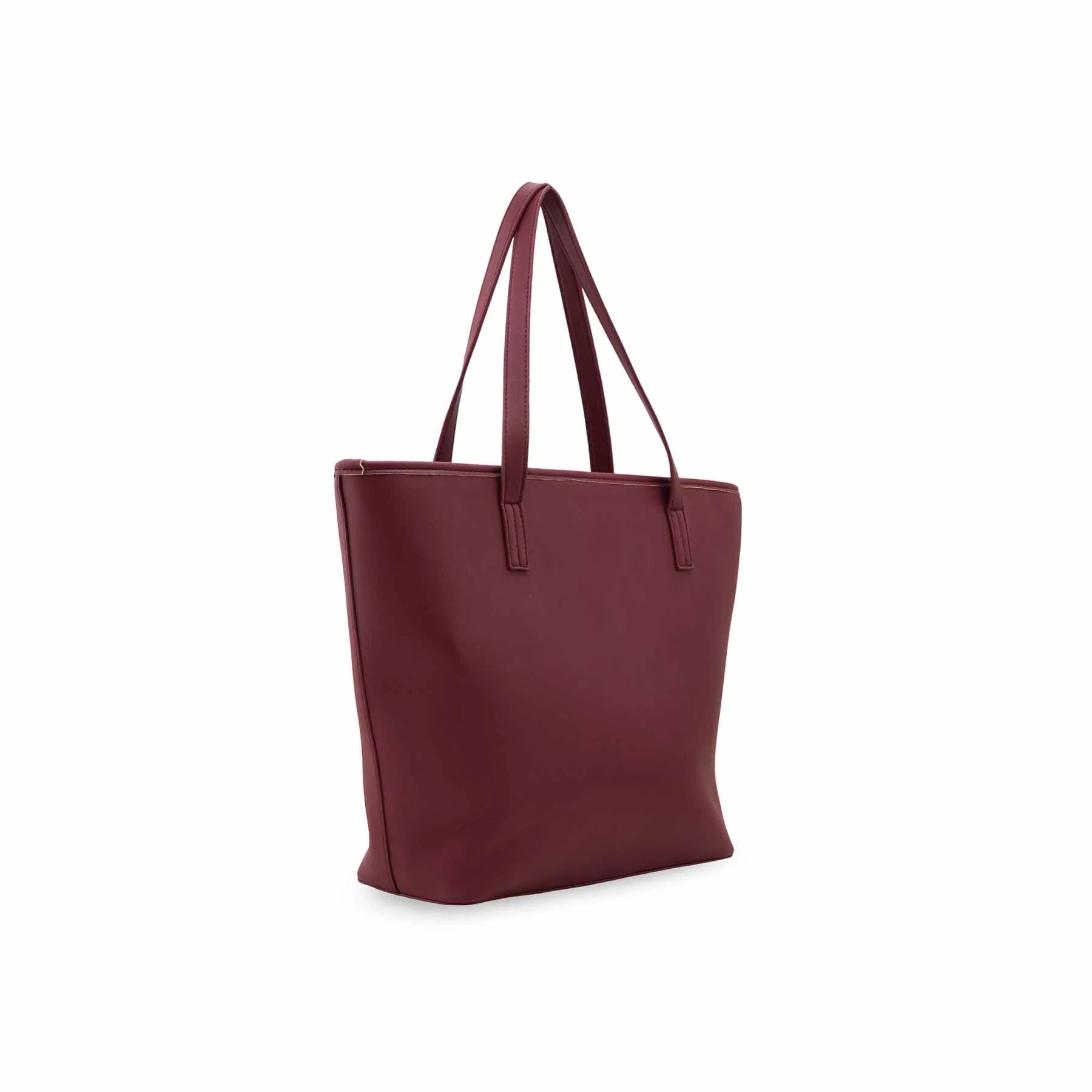 Maroon Casual Shoulder Bag For Women P55877 - Image 4
