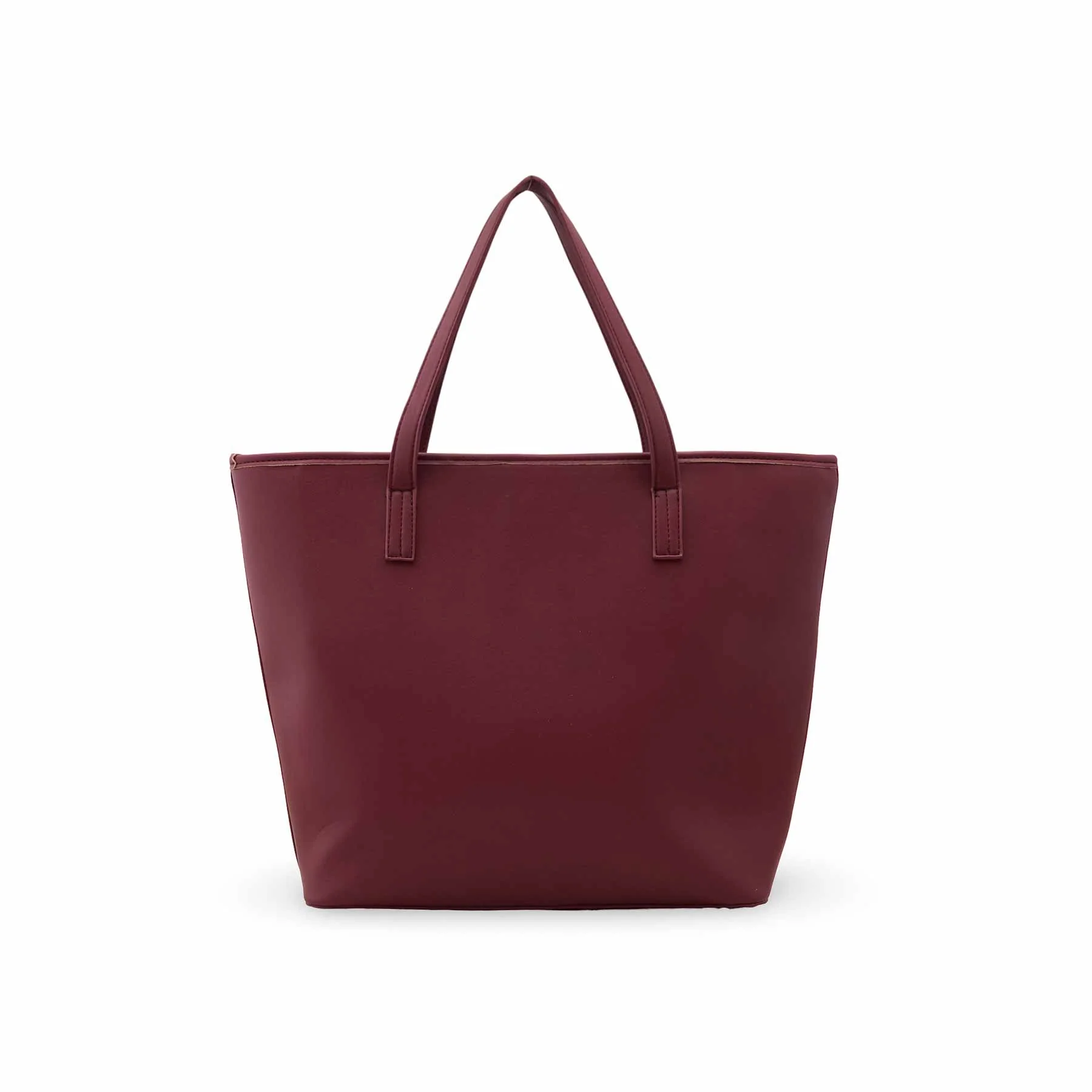 Maroon Casual Shoulder Bag For Women P55877 - Image 5