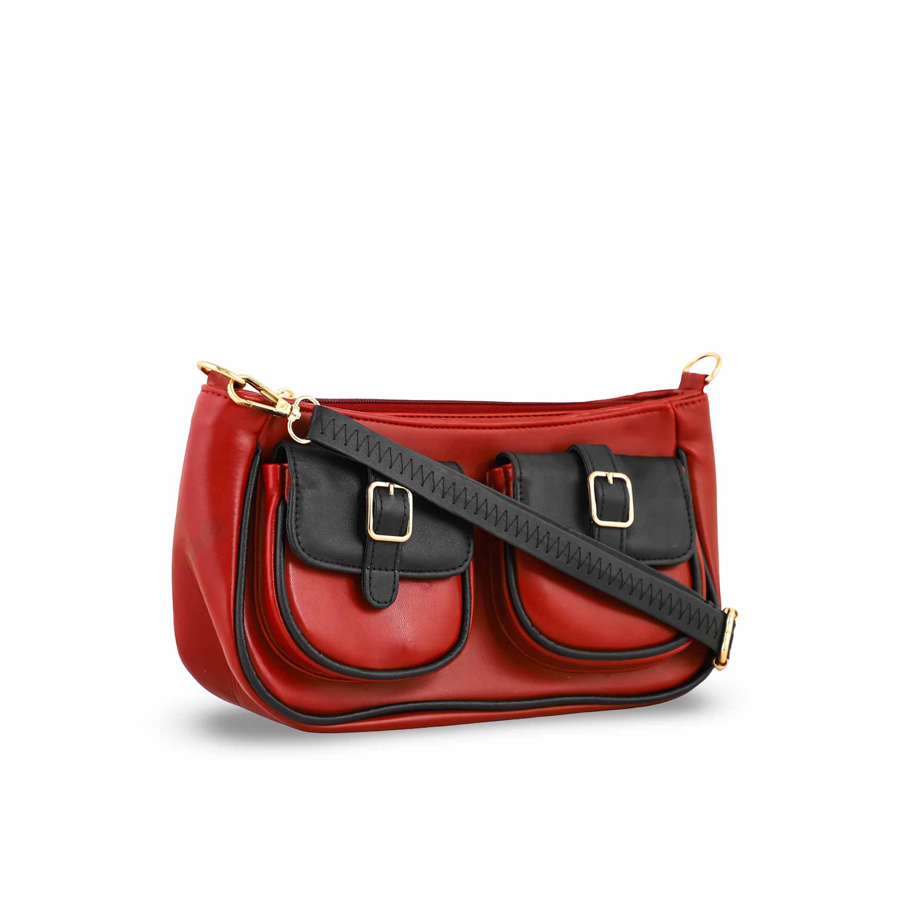 Maroon Casual Shoulder Bag P55693 - Image 3